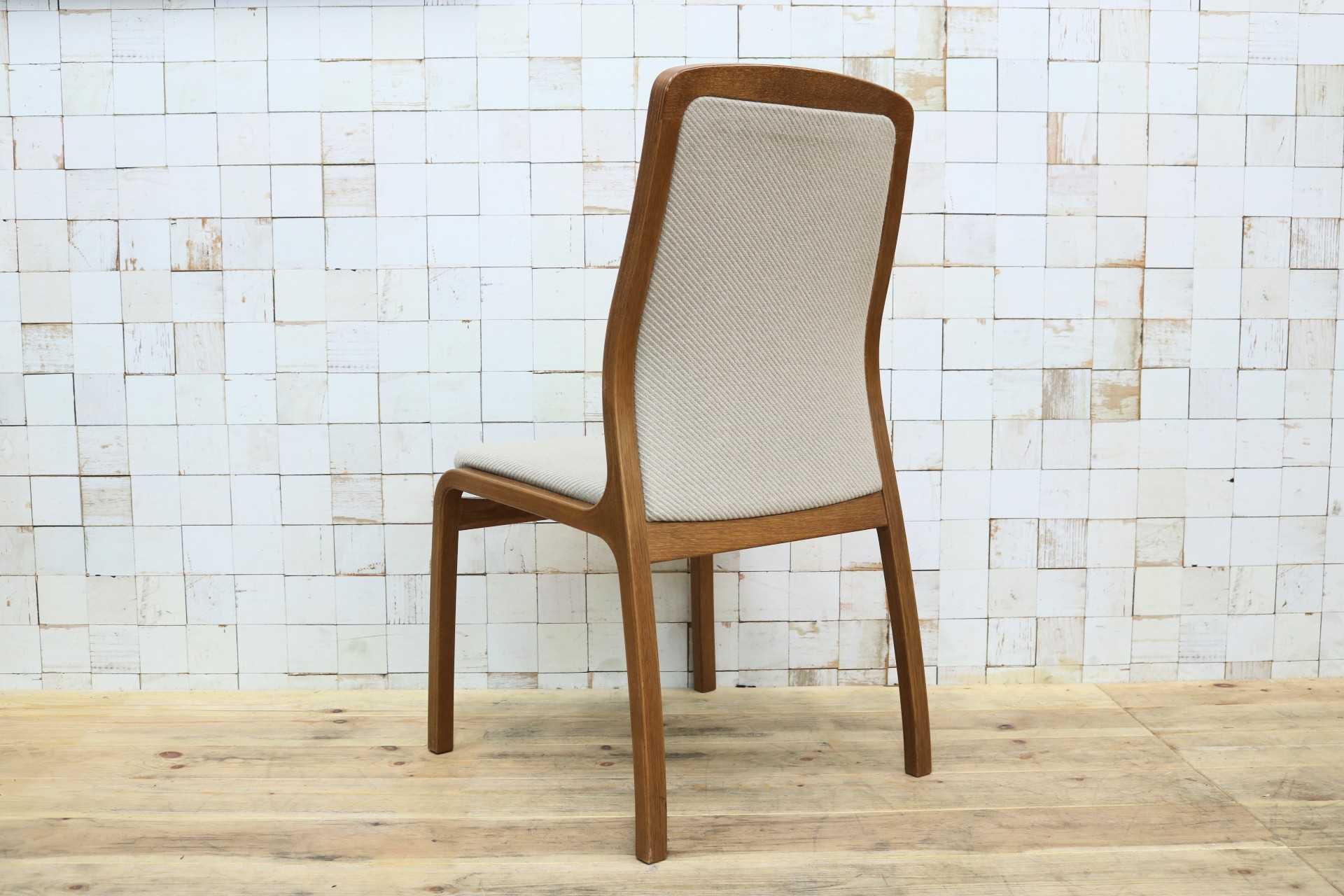 GMIK580C○Tendo / 天童木工 ダイニングチェア アームレスチェア 椅子 ベージュ 曲木 ファブリック ナチュラル モダン