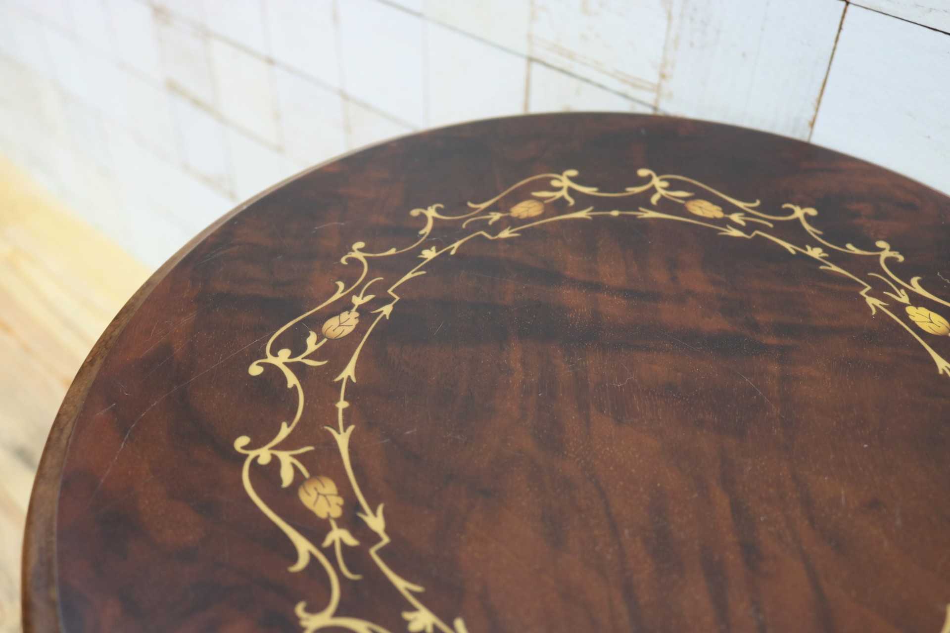 GMIK608○Demain / ドマン スツール 椅子 腰掛け サイドテーブル 花台 イタリア製 エレガント クラシック ヨーロピアン アンティーク