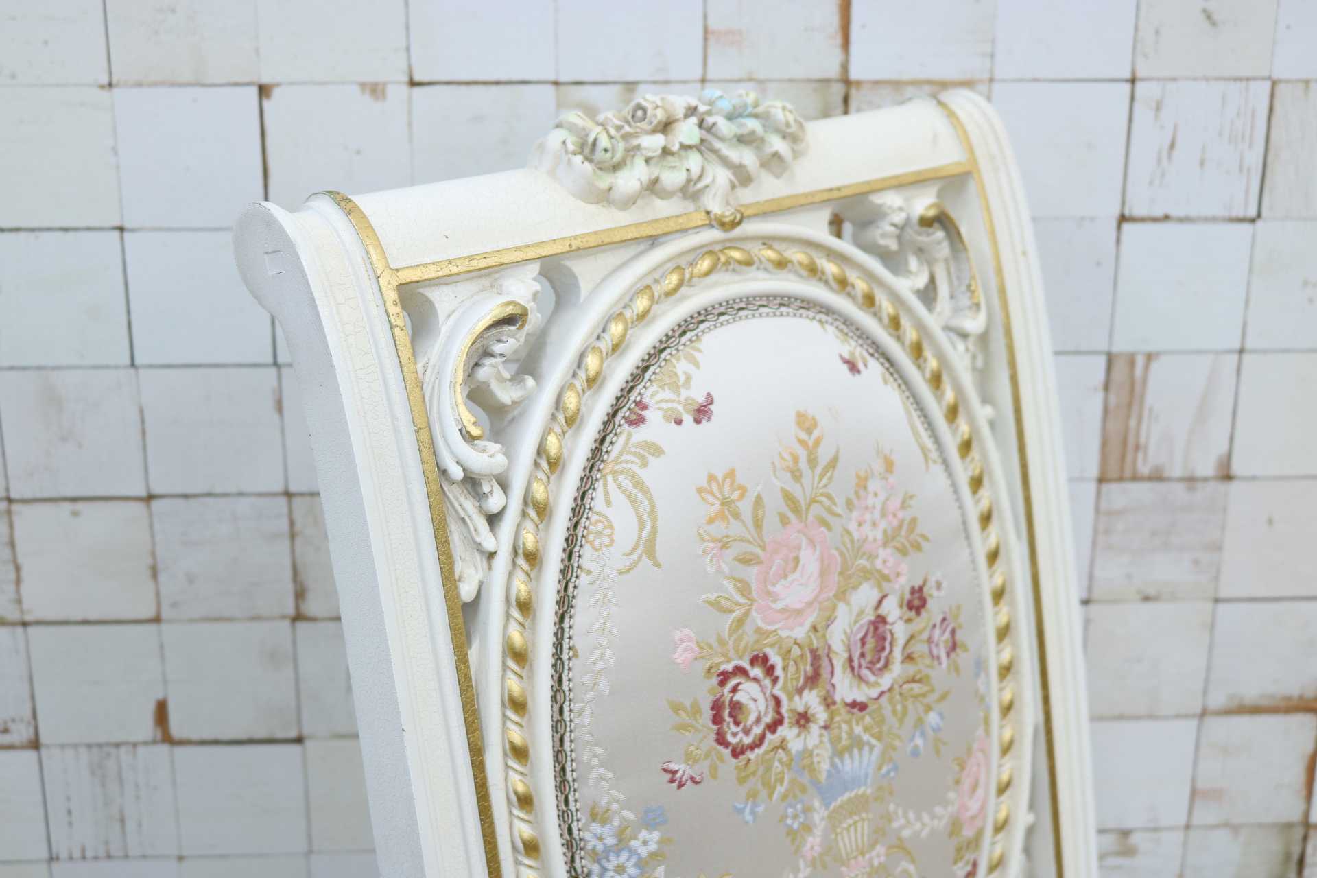 GMJK6A○SILIK / シリック ダイニングチェア 食卓椅子 サイドチェア ファブリック イタリア最高峰 姫家具 ロココ様式 クラシック