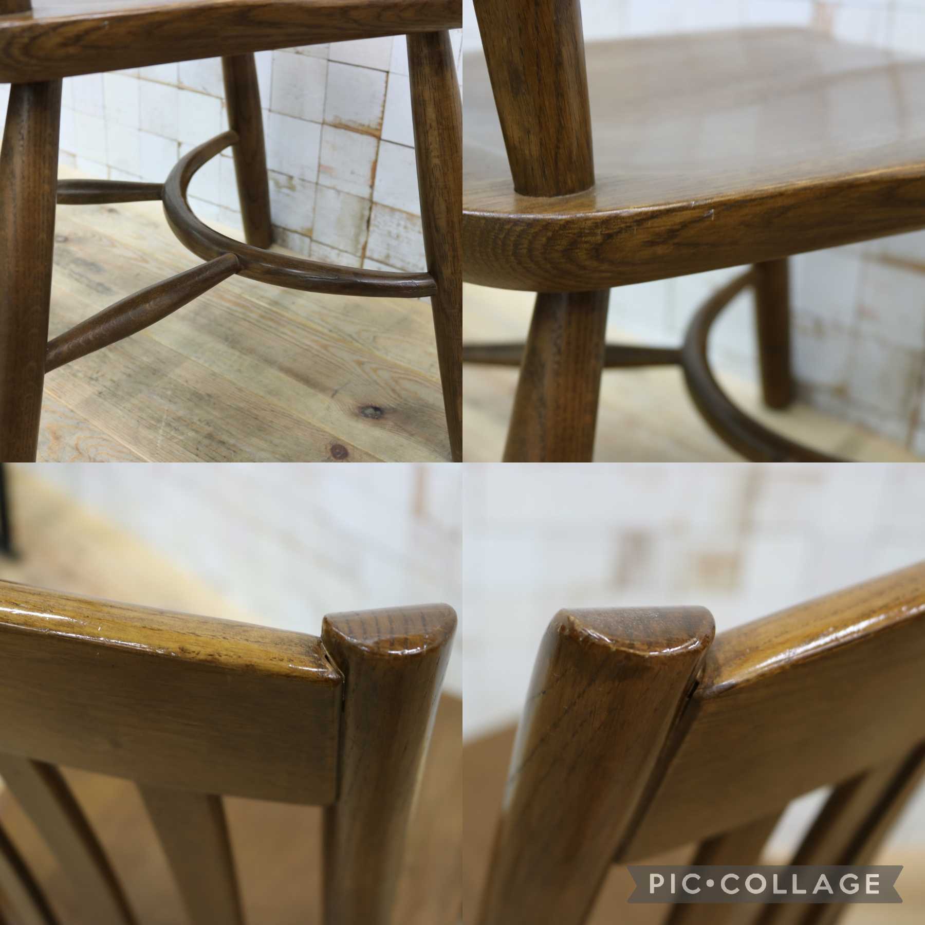 GMJS39A◯柏木工 / KASHIWA ダイニングチェア 食卓椅子 アームレスチェア 椅子 無垢材 飛騨家具 レトロ カントリー