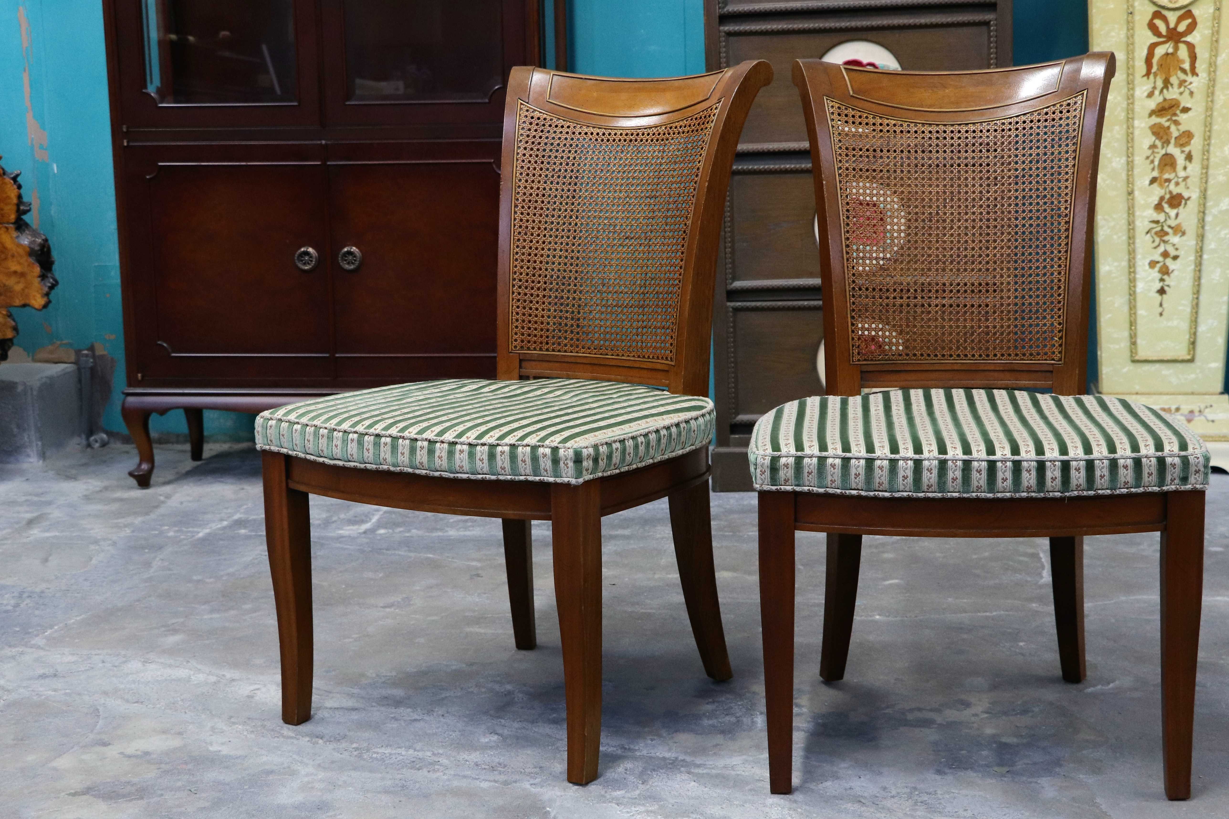 GMIK673A○DREXEL HERITAGE / ドレクセルヘリテイジ FRANCESCA フランチェスカ ダイニングチェア 椅子 2脚セット ラタン