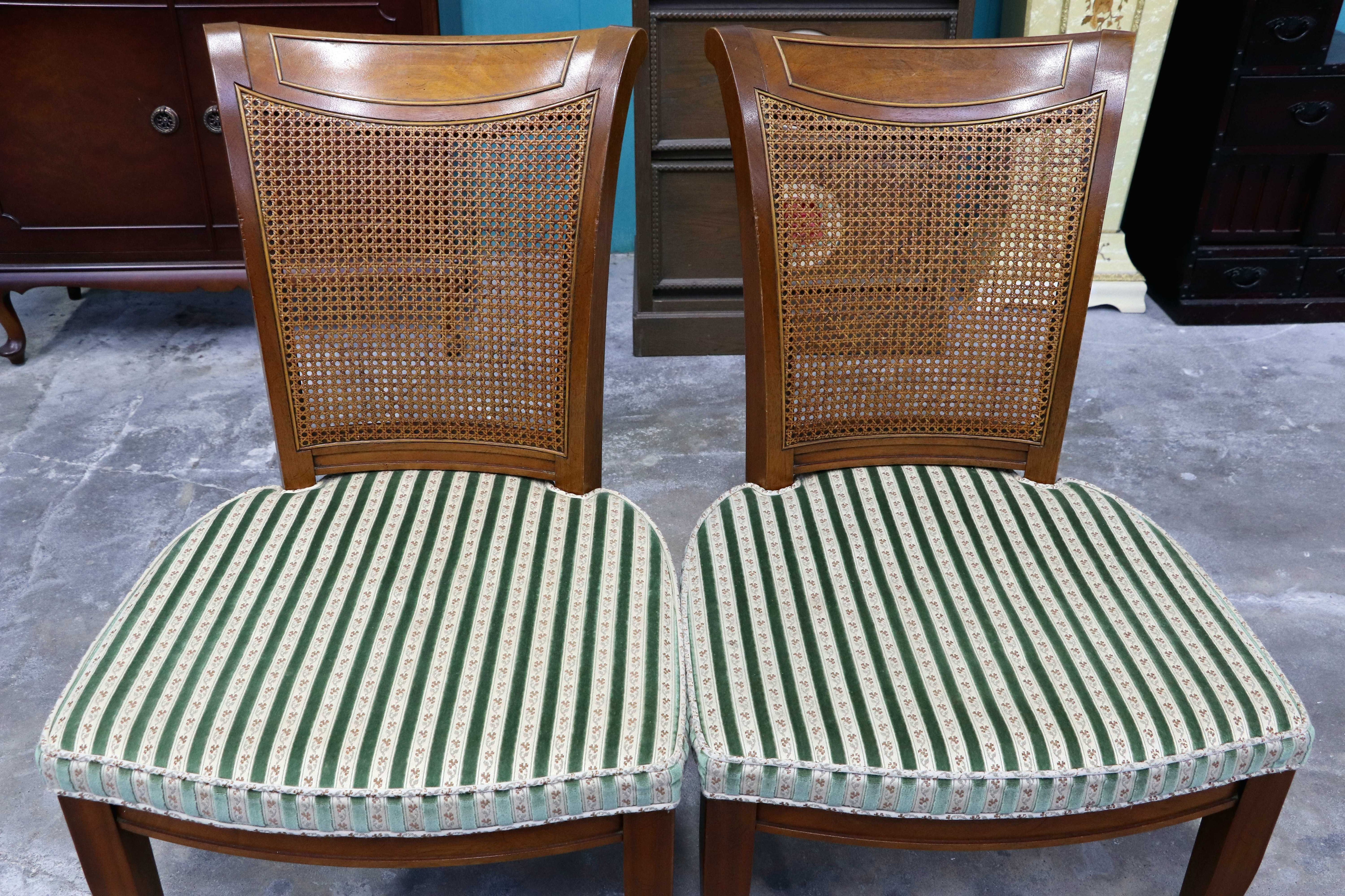 GMIK673A○DREXEL HERITAGE / ドレクセルヘリテイジ FRANCESCA フランチェスカ ダイニングチェア 椅子 2脚セット ラタン