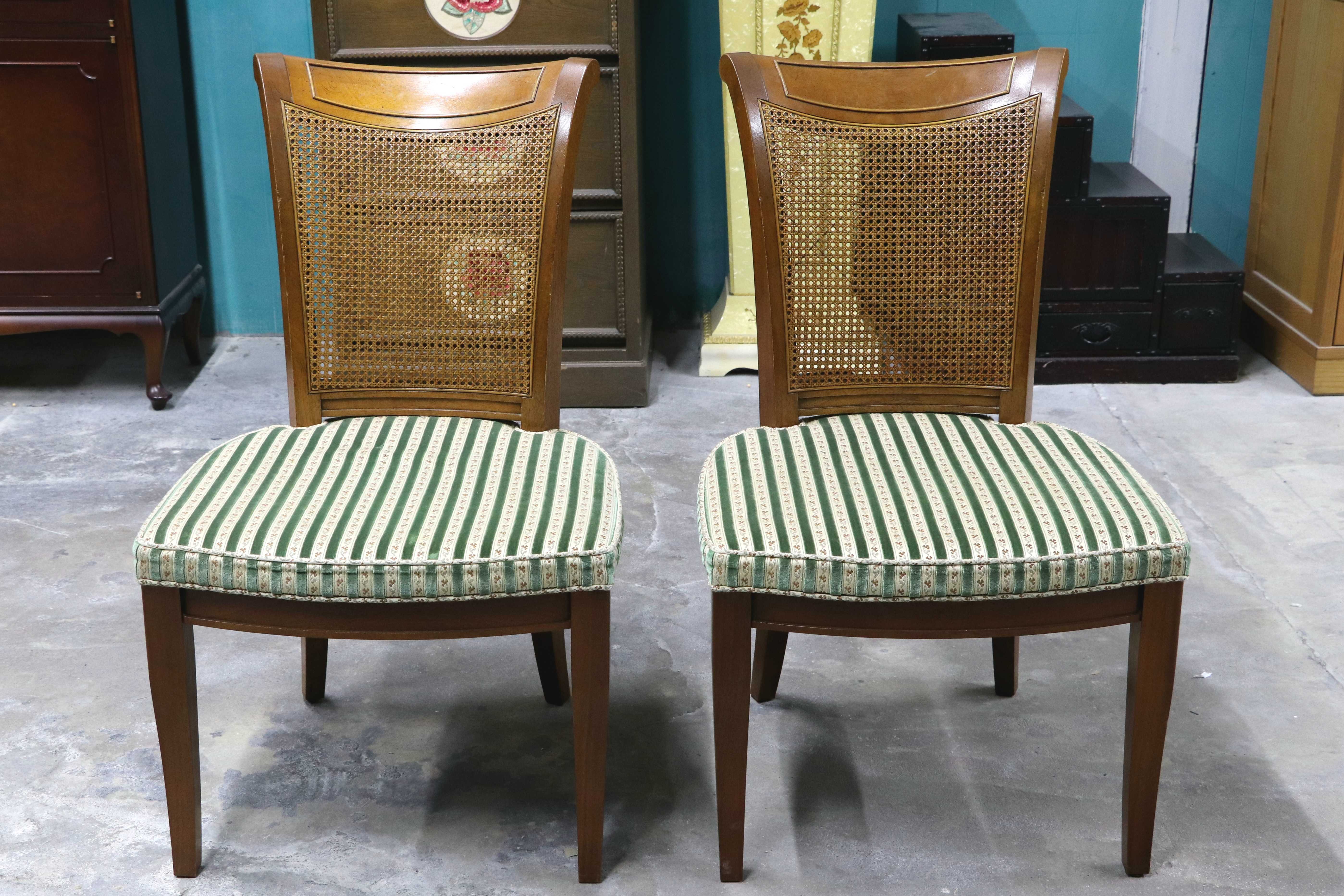 GMIK673B○DREXEL HERITAGE / ドレクセルヘリテイジ FRANCESCA フランチェスカ ダイニングチェア 椅子 2脚セット ラタン