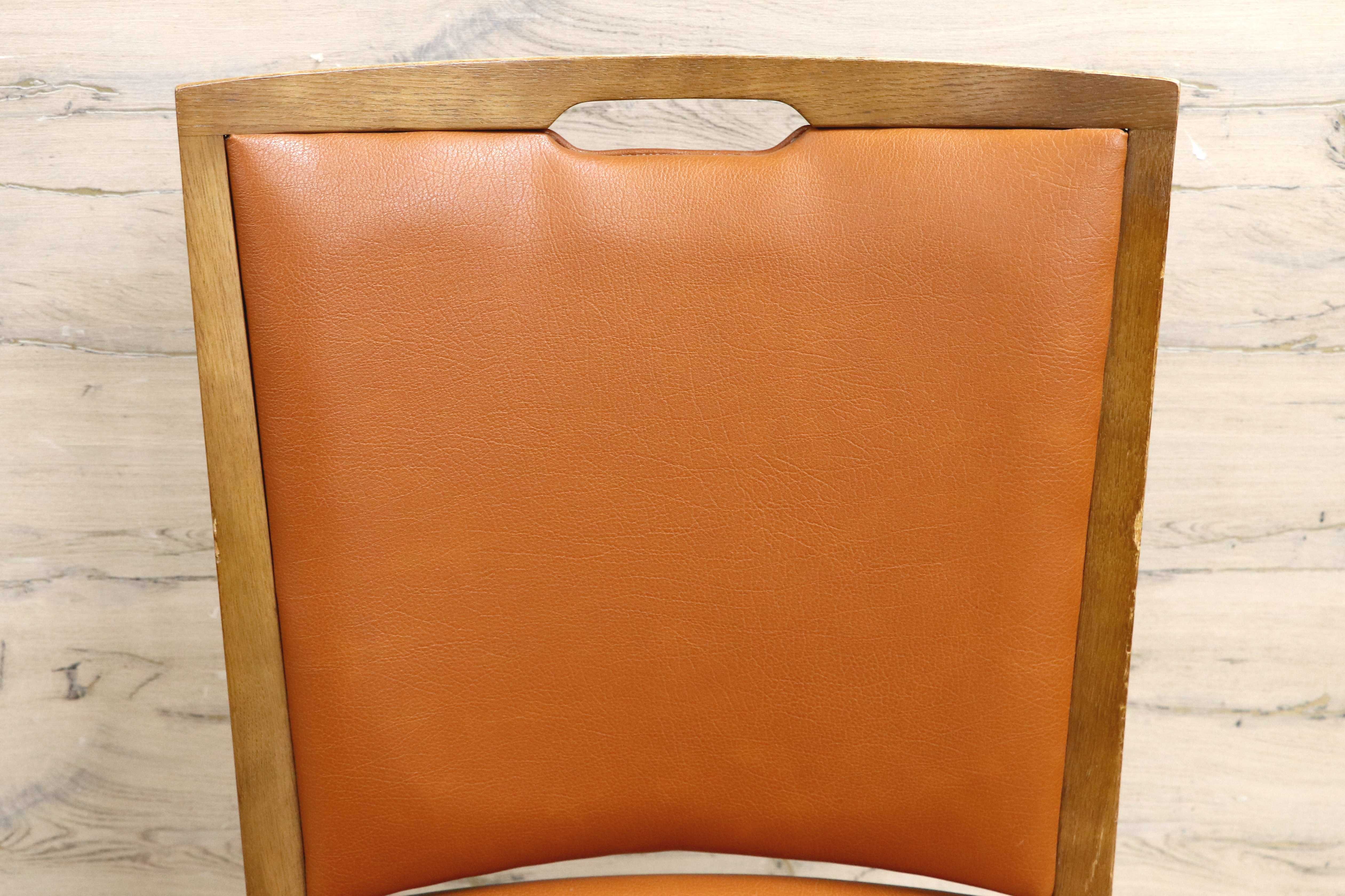 GMIS356A○karimoku / カリモク ダイニングチェア アームレスチェア 椅子 国産家具 1人掛け レザー