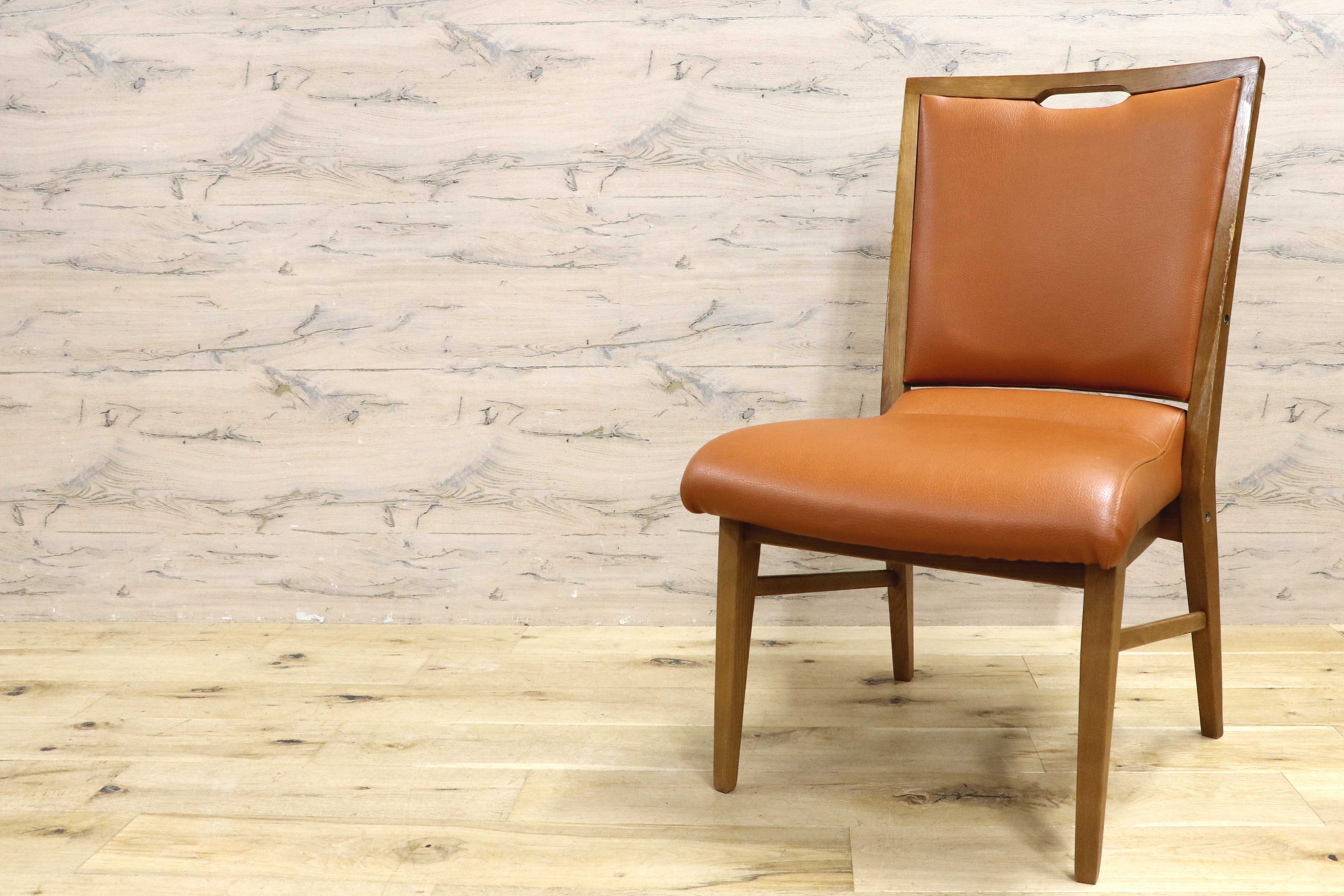 GMIS356A○karimoku / カリモク ダイニングチェア アームレスチェア 椅子 国産家具 1人掛け レザー