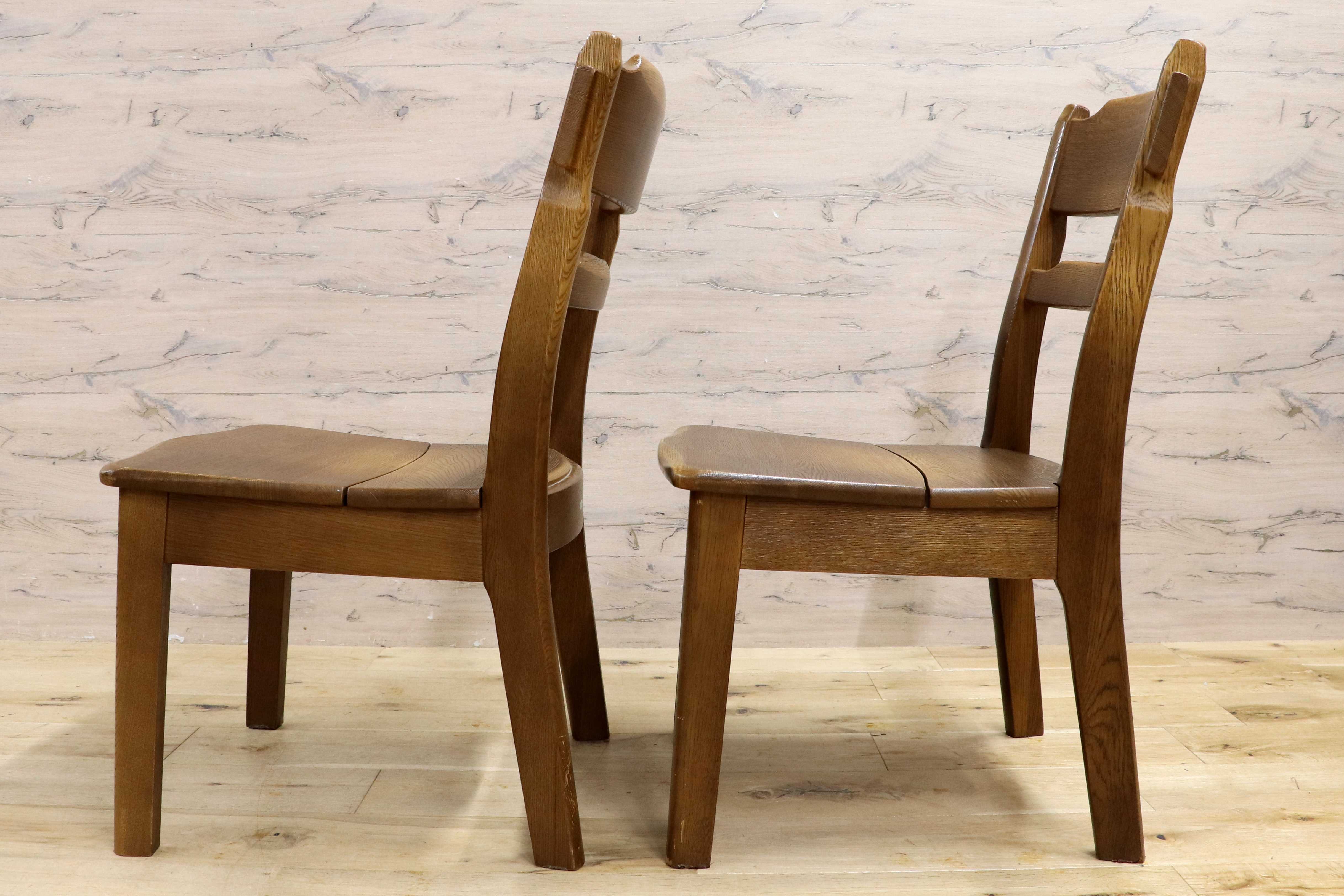 GMIS370A○イバタインテリア / ibata ダイニングチェア アームレスチェア 2脚セット チェア 木製 椅子 チェア 1人掛け