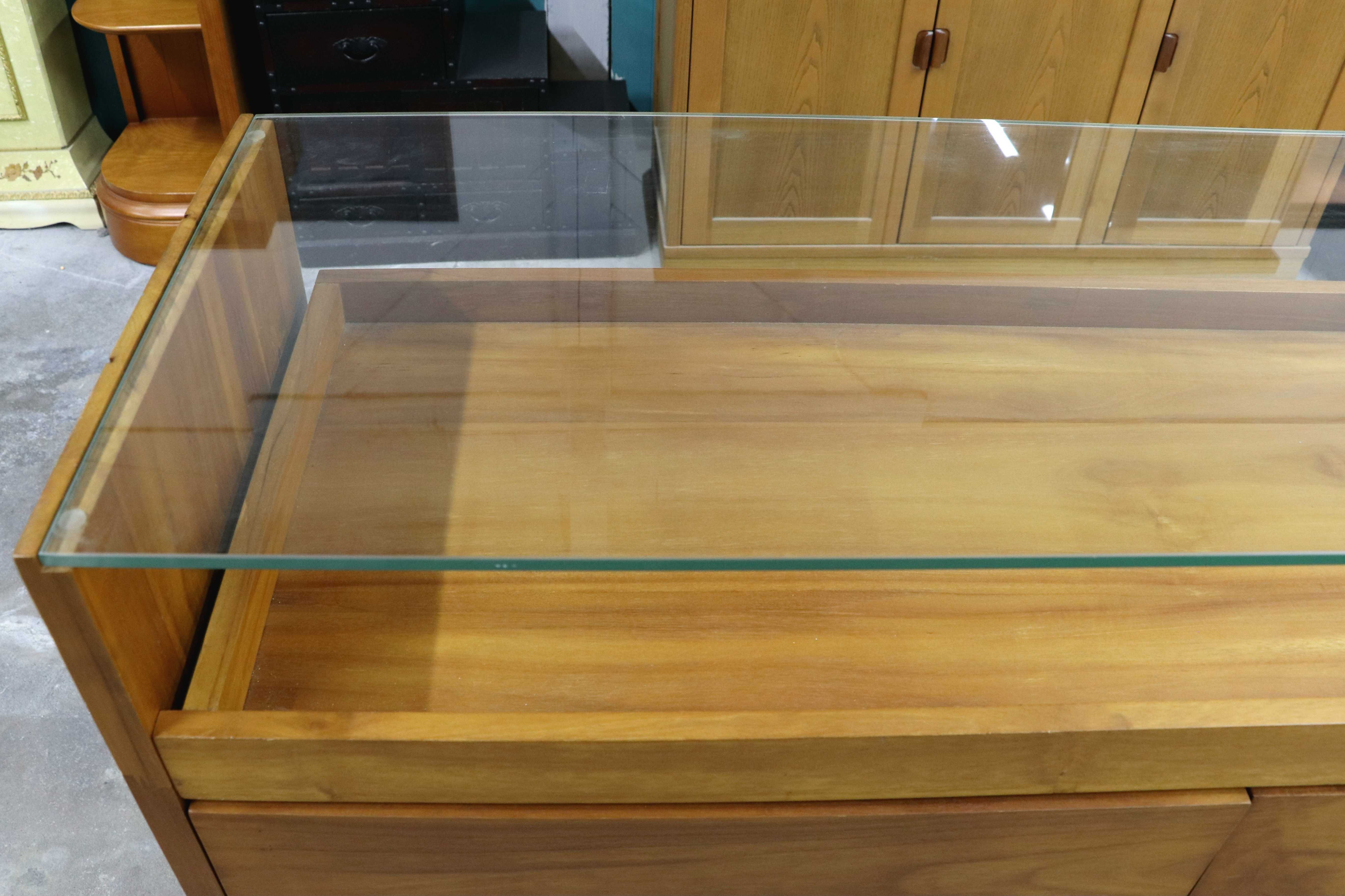 GMIH359○unico / ウニコ BREATH ブレス チーク 無垢材 チェスト コレクションチェスト ローチェスト ショーケース ワイドチェスト