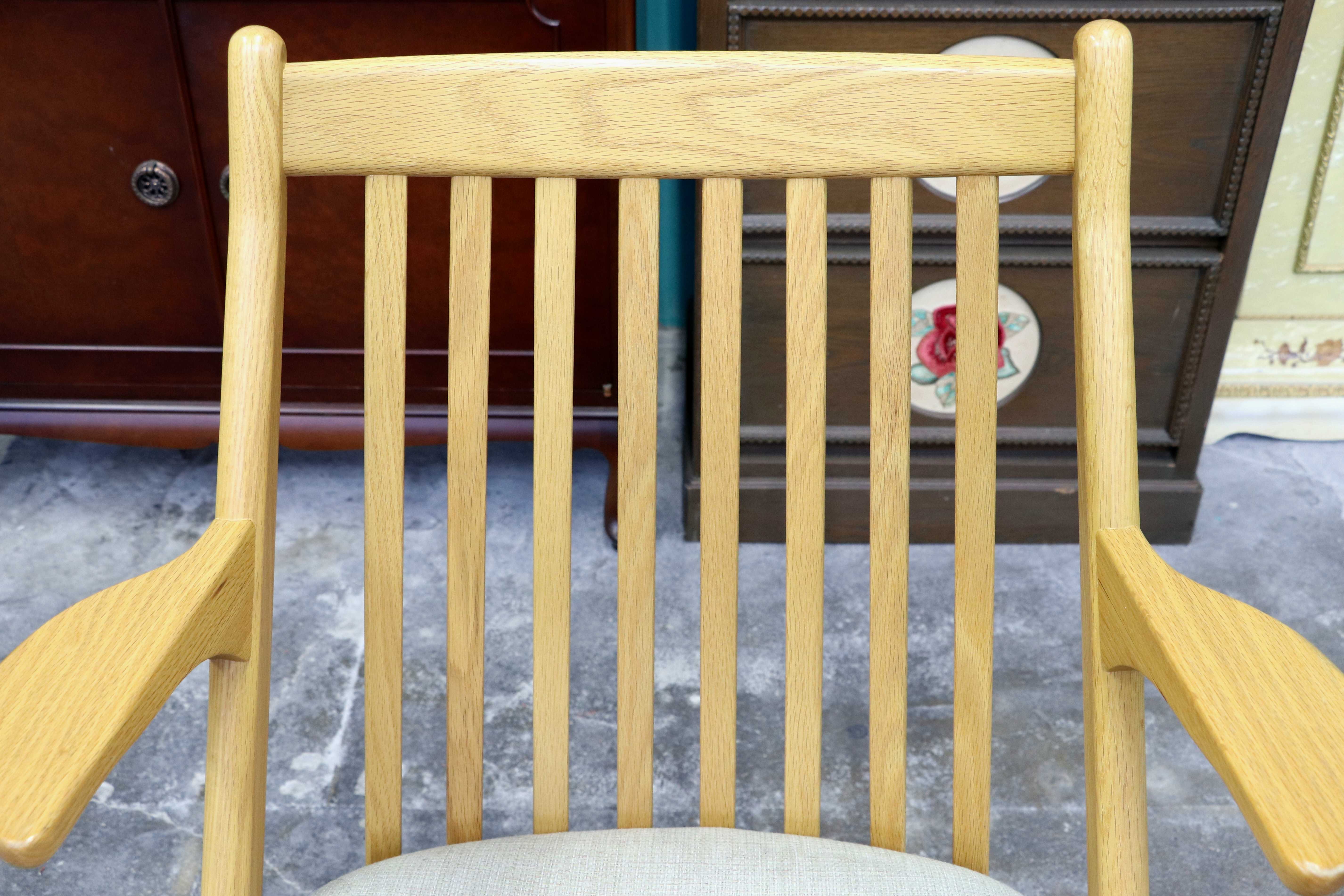 GMIS452A○HIDAKAGU / 飛騨家具 高山Wood Studio ウッドスタジオ Gallia ガリア アームチェア ダイニングチェア オーク材 国産家具 展示品