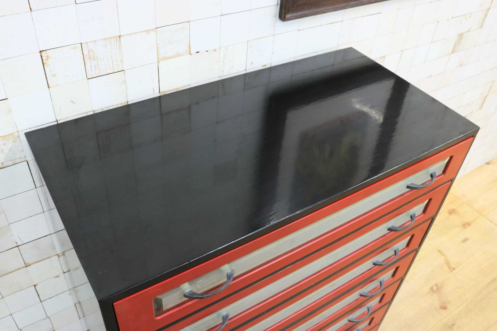 GMJS198◯桐箪笥 キャビネット チェスト 整理箪笥 収納家具 引き出し収納 7段チェスト レトロ 和モダン ヴィンテージ