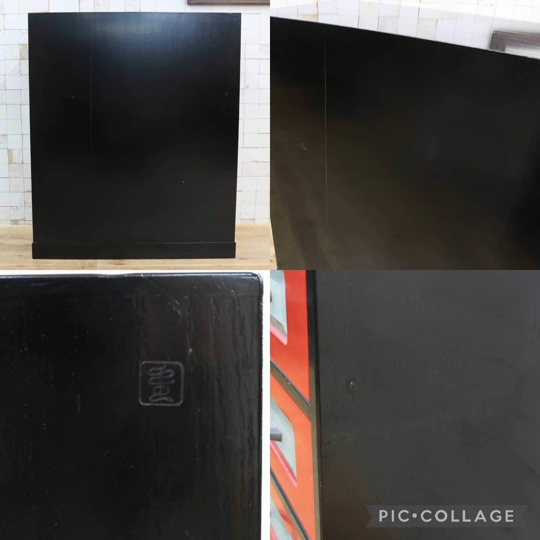 GMJS198◯桐箪笥 キャビネット チェスト 整理箪笥 収納家具 引き出し収納 7段チェスト レトロ 和モダン ヴィンテージ