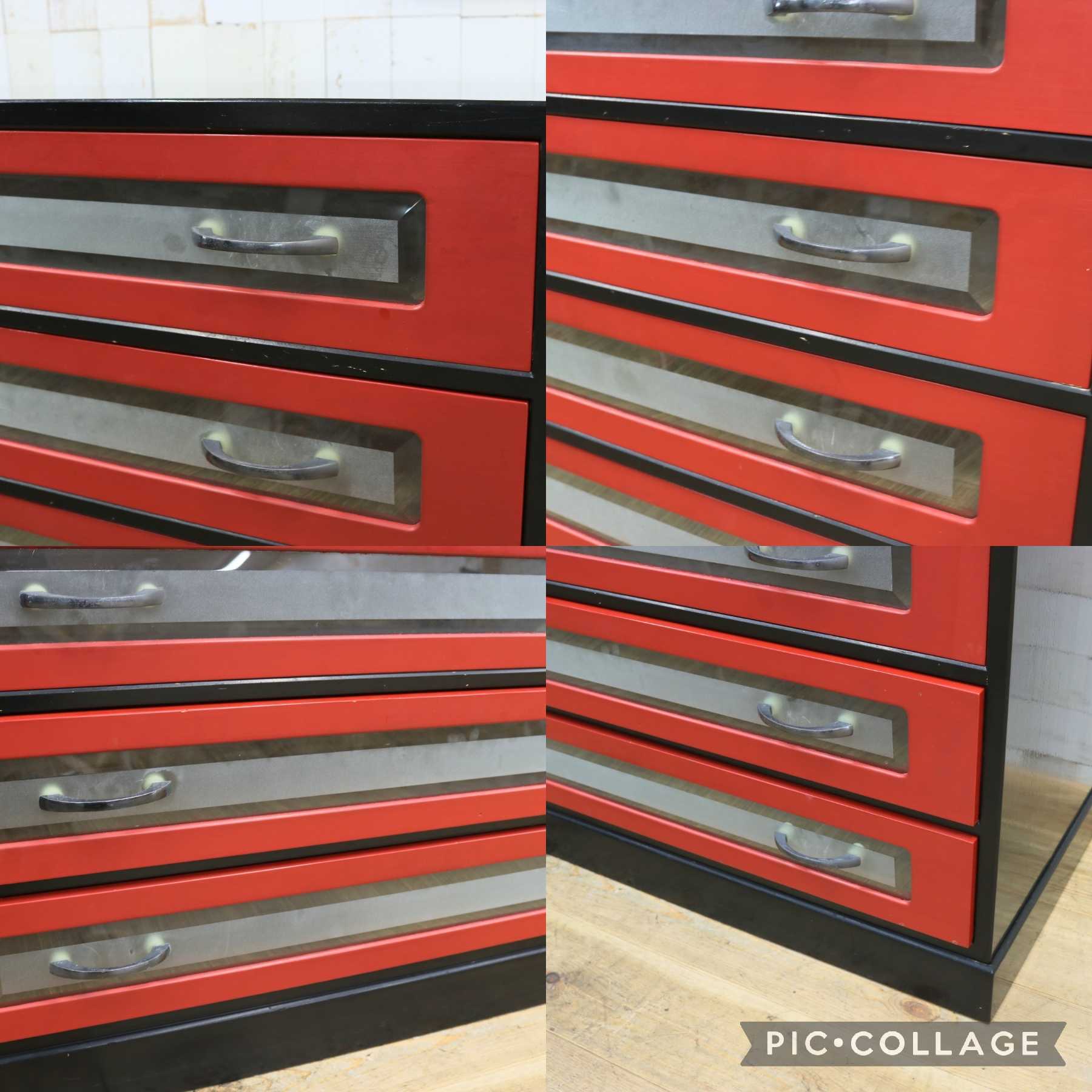 GMJS198◯桐箪笥 キャビネット チェスト 整理箪笥 収納家具 引き出し収納 7段チェスト レトロ 和モダン ヴィンテージ