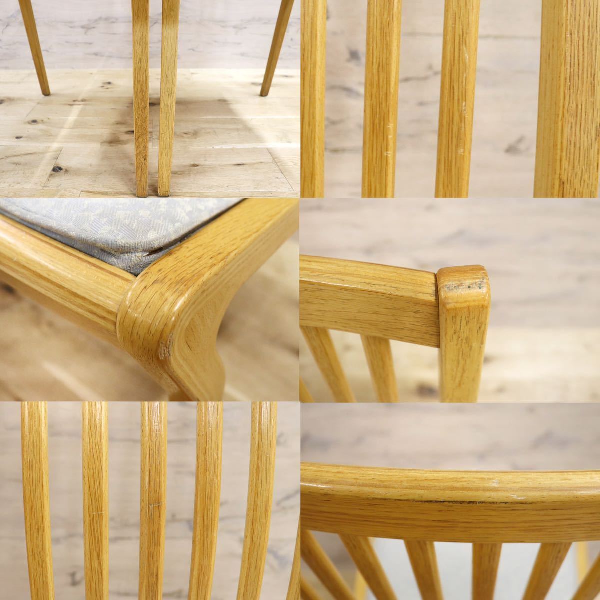 GMGS91B○Tendo / 天童木工 ダイニングチェア 椅子 食卓椅子 2脚セット アームレスチェア 曲木 天然木 ナチュラル