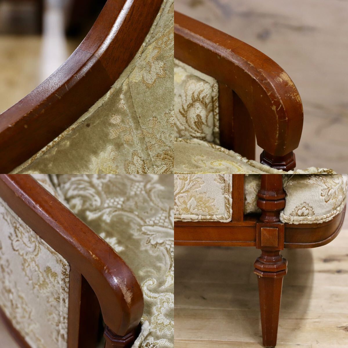 GMHF50B○DREXEL HERITAGE / ドレクセルヘリテイジ Upholstery 1人掛けソファ シングルソファ ラウンジチェア ヴィンテージ 定価約60万