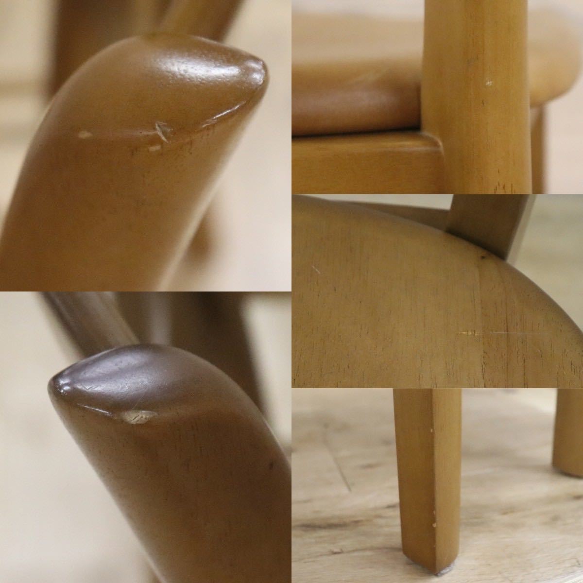 GMGK306○maruni / マルニ木工 ダイニングチェア 椅子 2脚セット 木製 天然木 カフェ モダン 国産家具