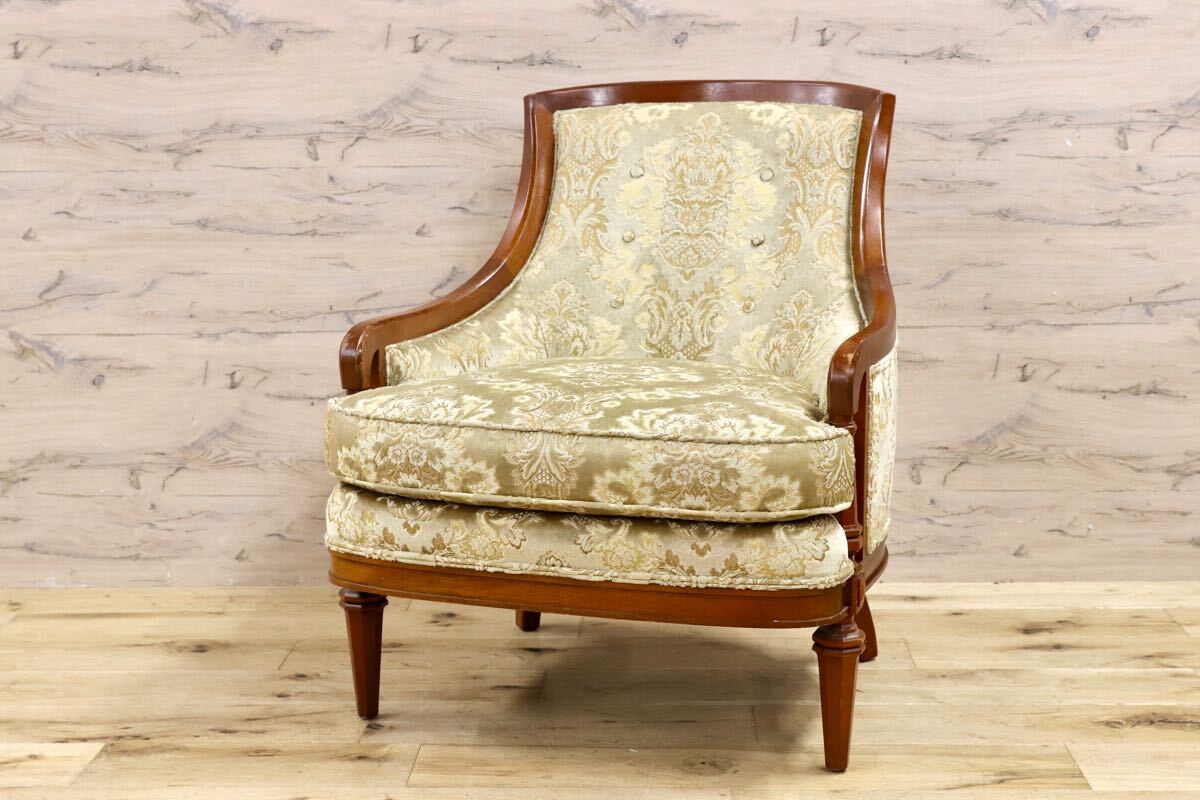 GMHF50B○DREXEL HERITAGE / ドレクセルヘリテイジ Upholstery 1人掛けソファ シングルソファ ラウンジチェア ヴィンテージ 定価約60万
