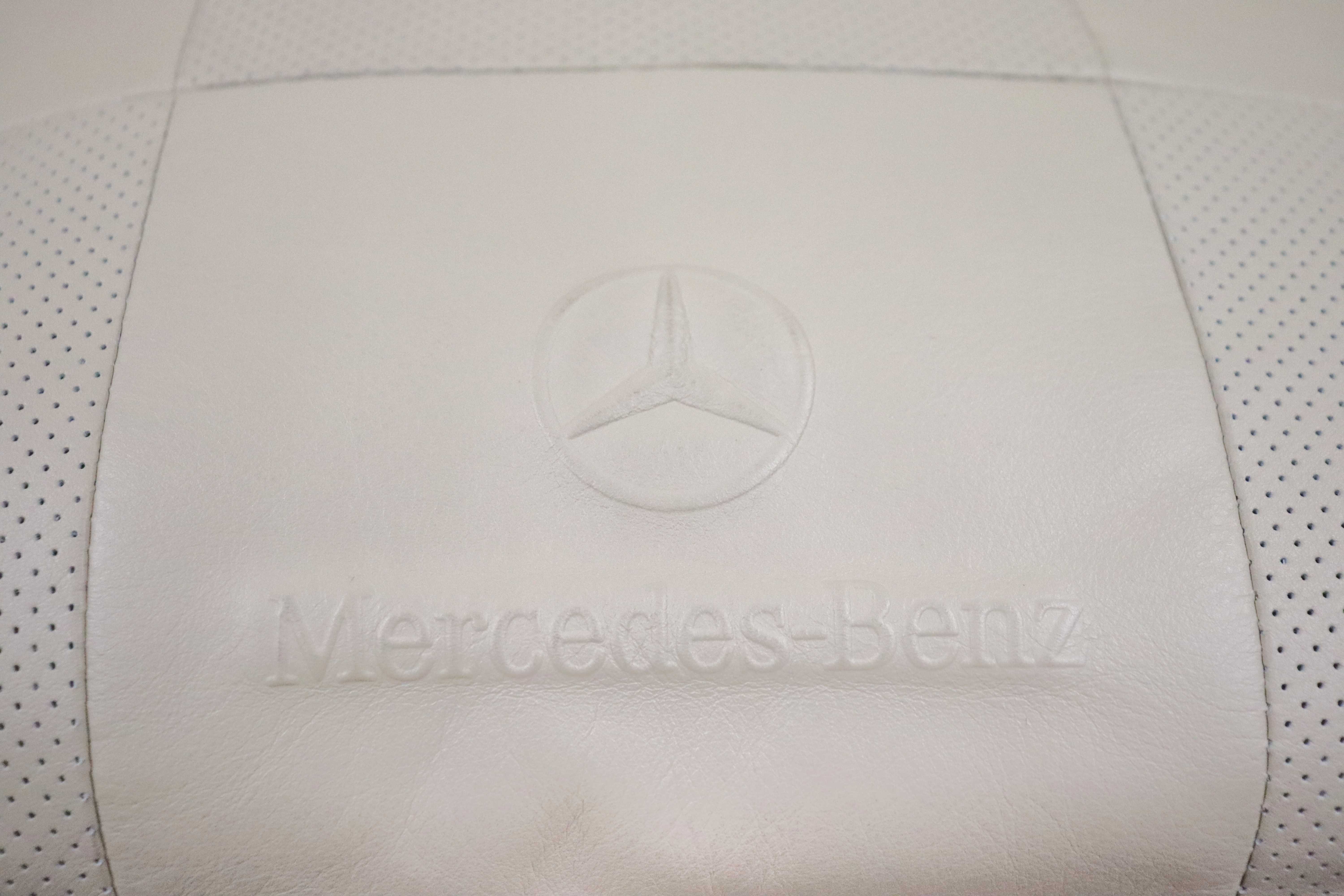 GMGK336○Mercedes-Benz / メルセデス・ベンツ クッション レザークッション 2個セット レザーカバー 本革