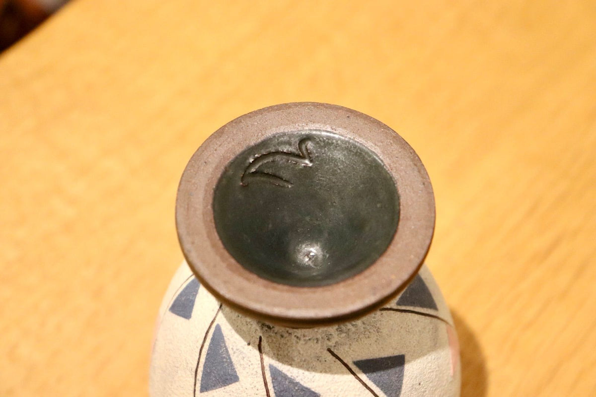 GMIO86B◯市野悟窯 丹波焼 ワインカップ 陶器 カップ 伝統工芸 市野哲次 丹波篠山 未使用