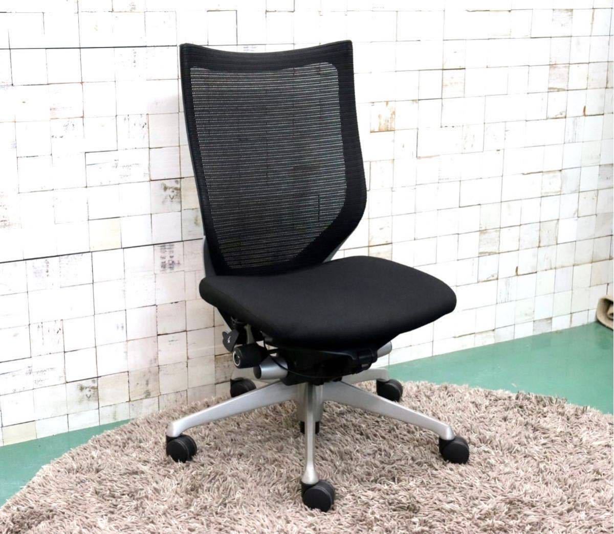 GMGT24A○okamura / オカムラ BARON バロンチェア オフィスチェア 事務椅子 スタンダードメッシュ ブラック 定価約12万