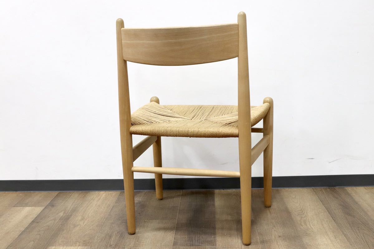 GMGK283C○CARL HANSEN & SON / カールハンセンアンドサン CH36 ダイニングチェア 椅子 ビーチ材 ソープ仕上げ 北欧  名作 ヴィンテージ