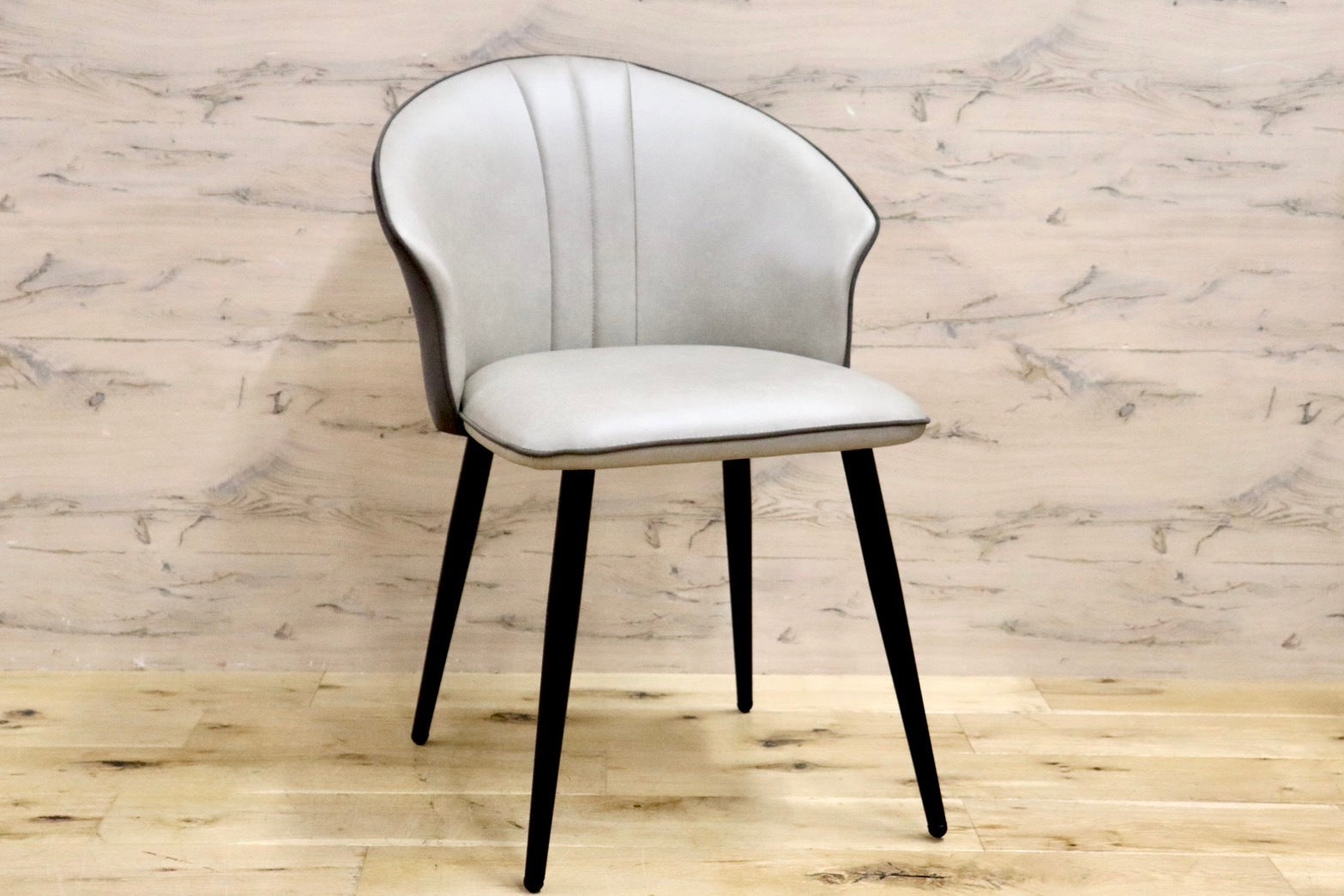 GMHN175C○CHERRY FURNITURE / 桜屋工業 ダイニングチェア スチール脚 ファブリック シンプル モダン 展示未使用品