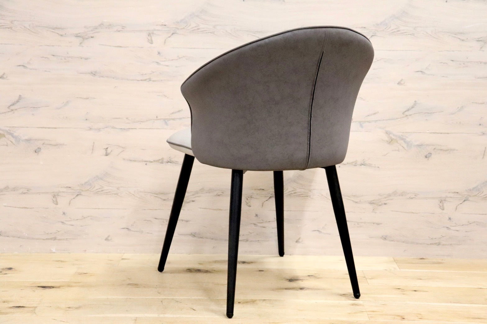 GMHN175C○CHERRY FURNITURE / 桜屋工業 ダイニングチェア スチール脚 ファブリック シンプル モダン 展示未使用品