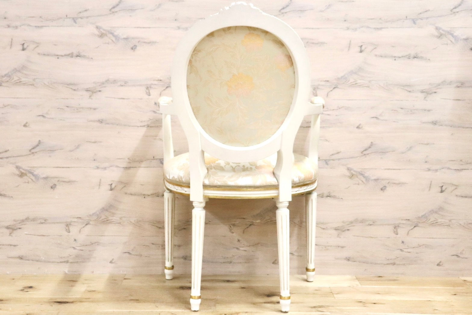 GMHK243B○Mario Colciago & Figli マリオコルチャゴ イタリア製 ダイニングチェア ロココ調 クラシック アンティーク 定価約30万円 展示品