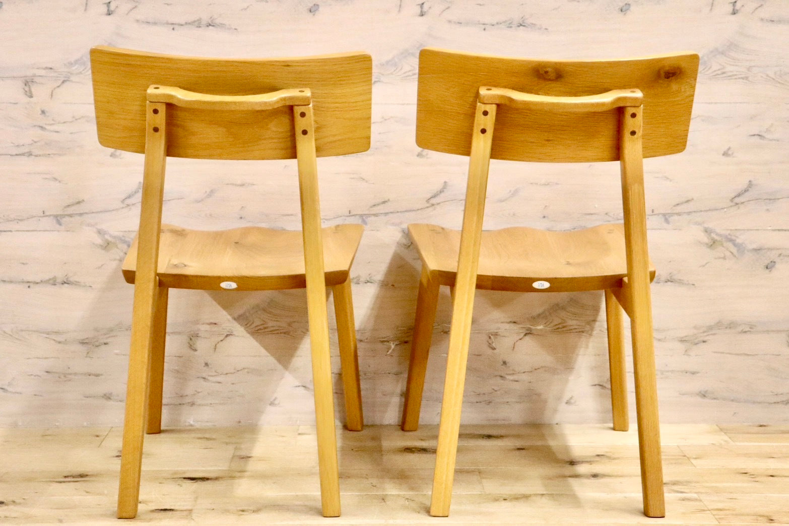 GMHK460B○ダイニングチェア 食卓椅子 天然木 オーク無垢材 北欧