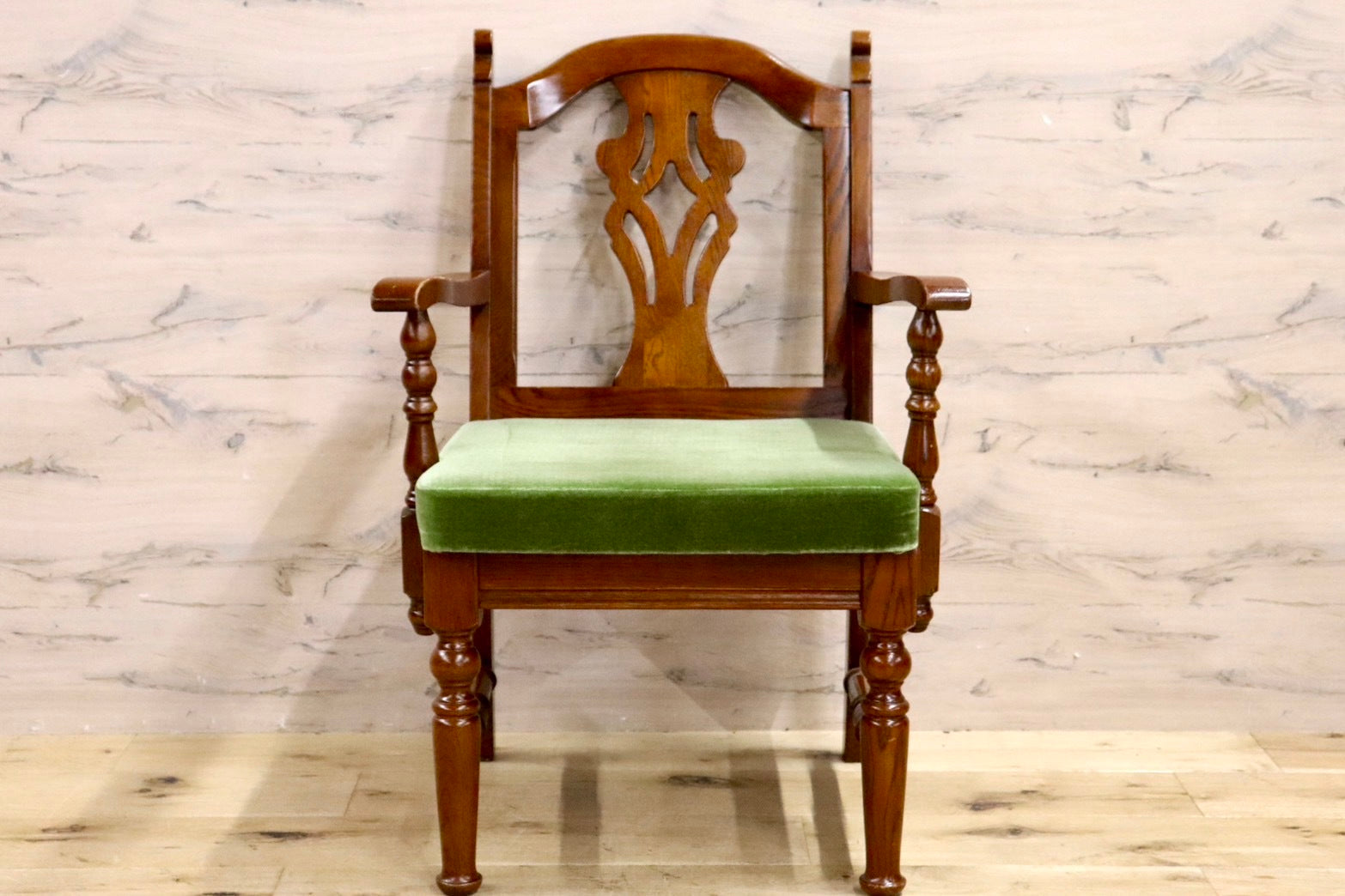 三越家具 Brugge ブルージュ ダイニングチェア 椅子 アームチェア