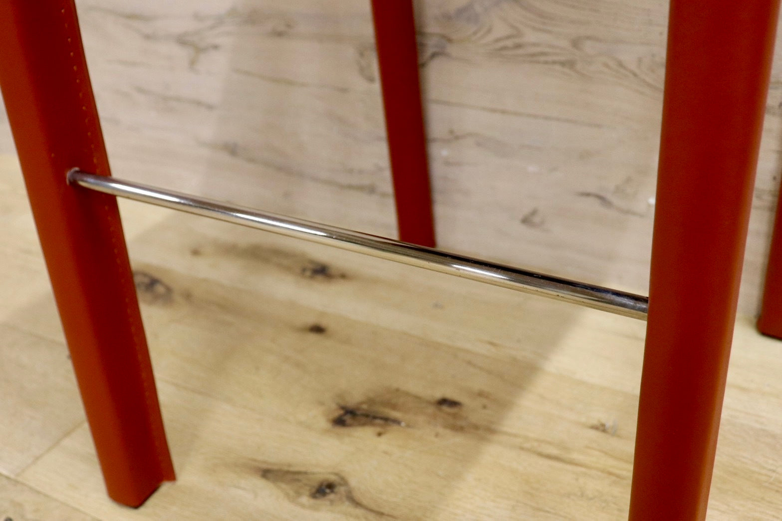 GMHN282C○アダル カウンターチェア ハイチェア バーチェア ハイスツール バースツール リサイクルレザー モダン シンプル 展示品