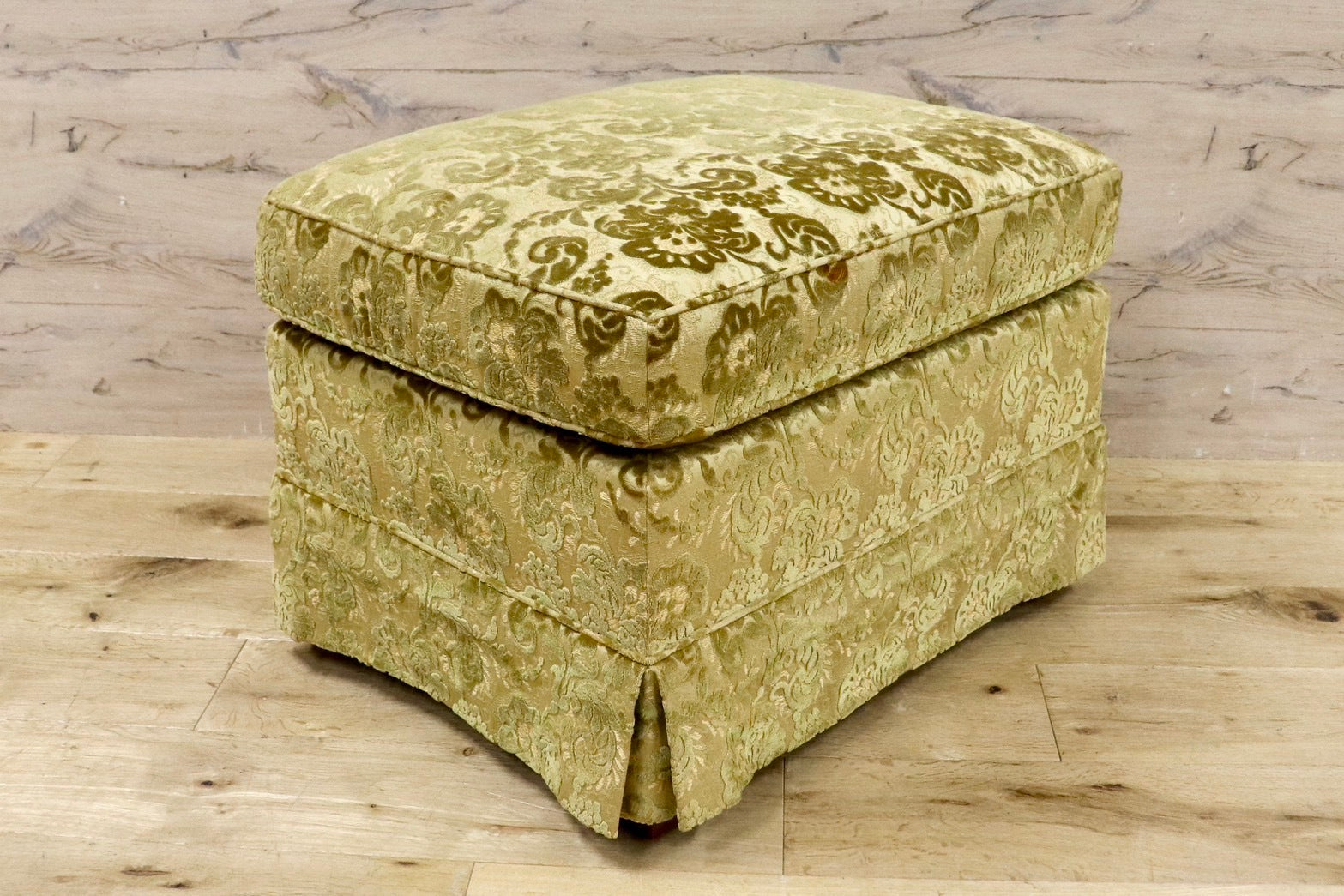 GMHH414B○DREXEL HERITAGE / ドレクセルヘリテイジ アップホルスタリー オットマン フットスツール 椅子 エレガント ファブリック