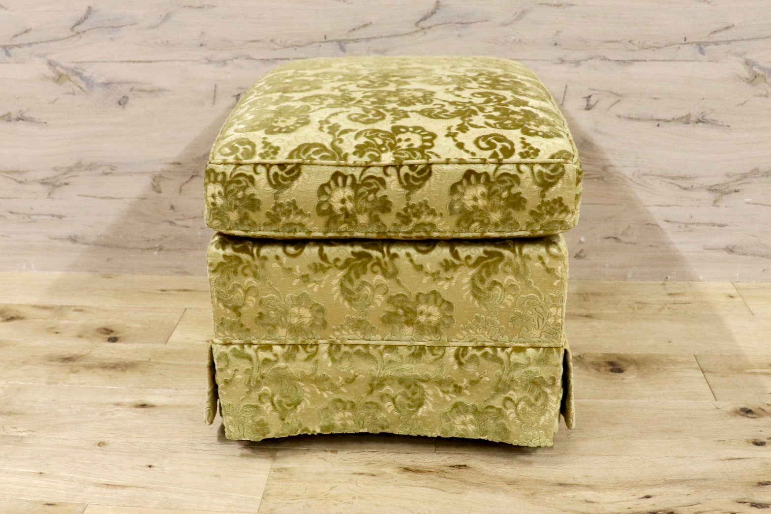 GMHH414B○DREXEL HERITAGE / ドレクセルヘリテイジ アップホルスタリー オットマン フットスツール 椅子 エレガント ファブリック