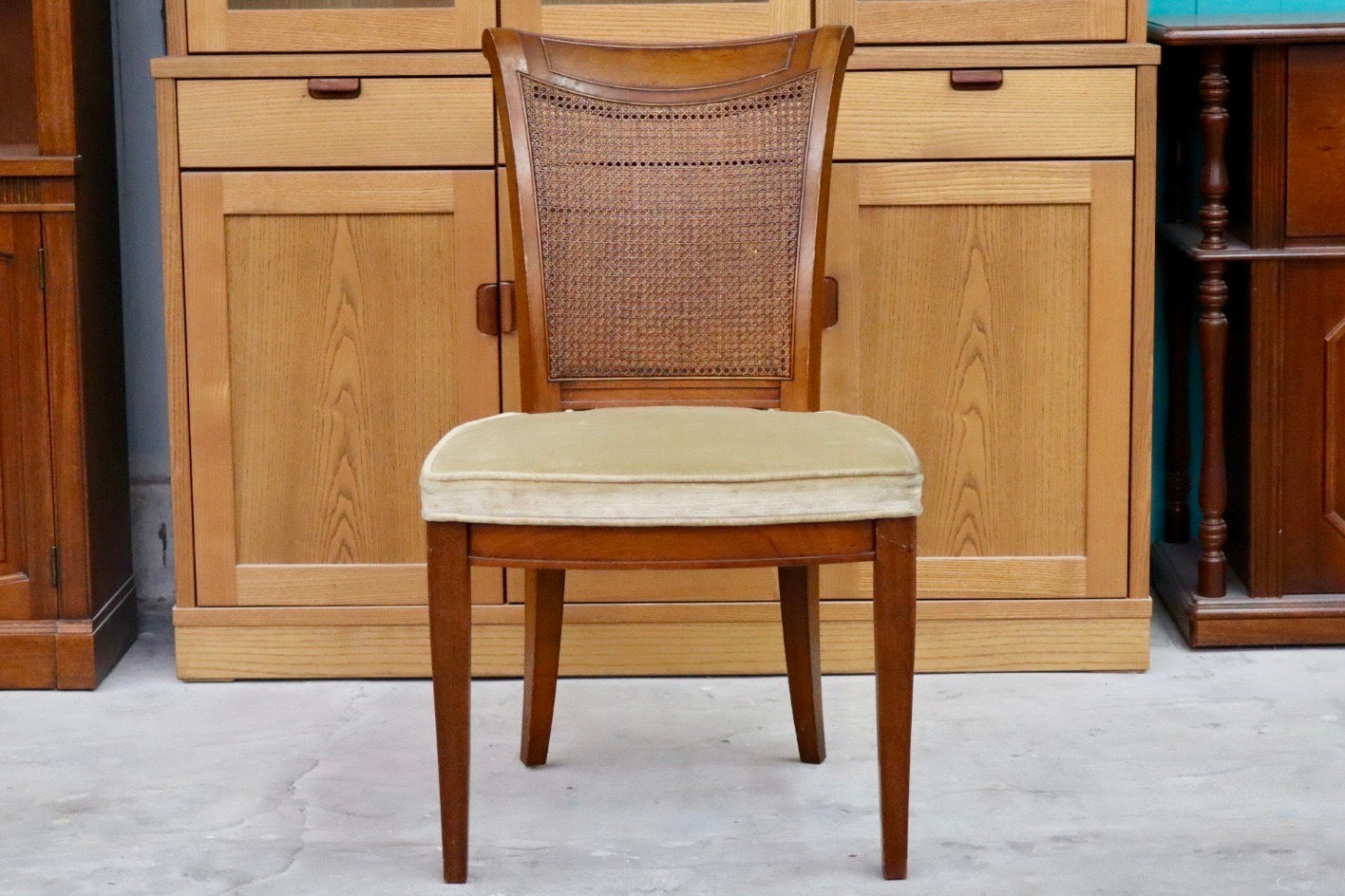 GMIK9○DREXEL HERITAGE / ドレクセルヘリテイジ FRANCESCA フランチェスカ ダイニングチェア 椅子 ラタン