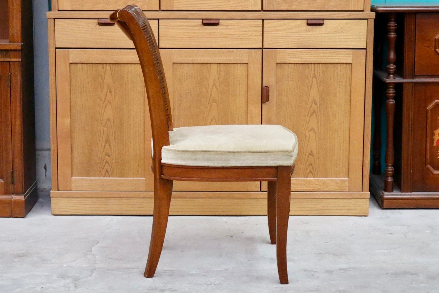 GMIK9○DREXEL HERITAGE / ドレクセルヘリテイジ FRANCESCA フランチェスカ ダイニングチェア 椅子 ラタン