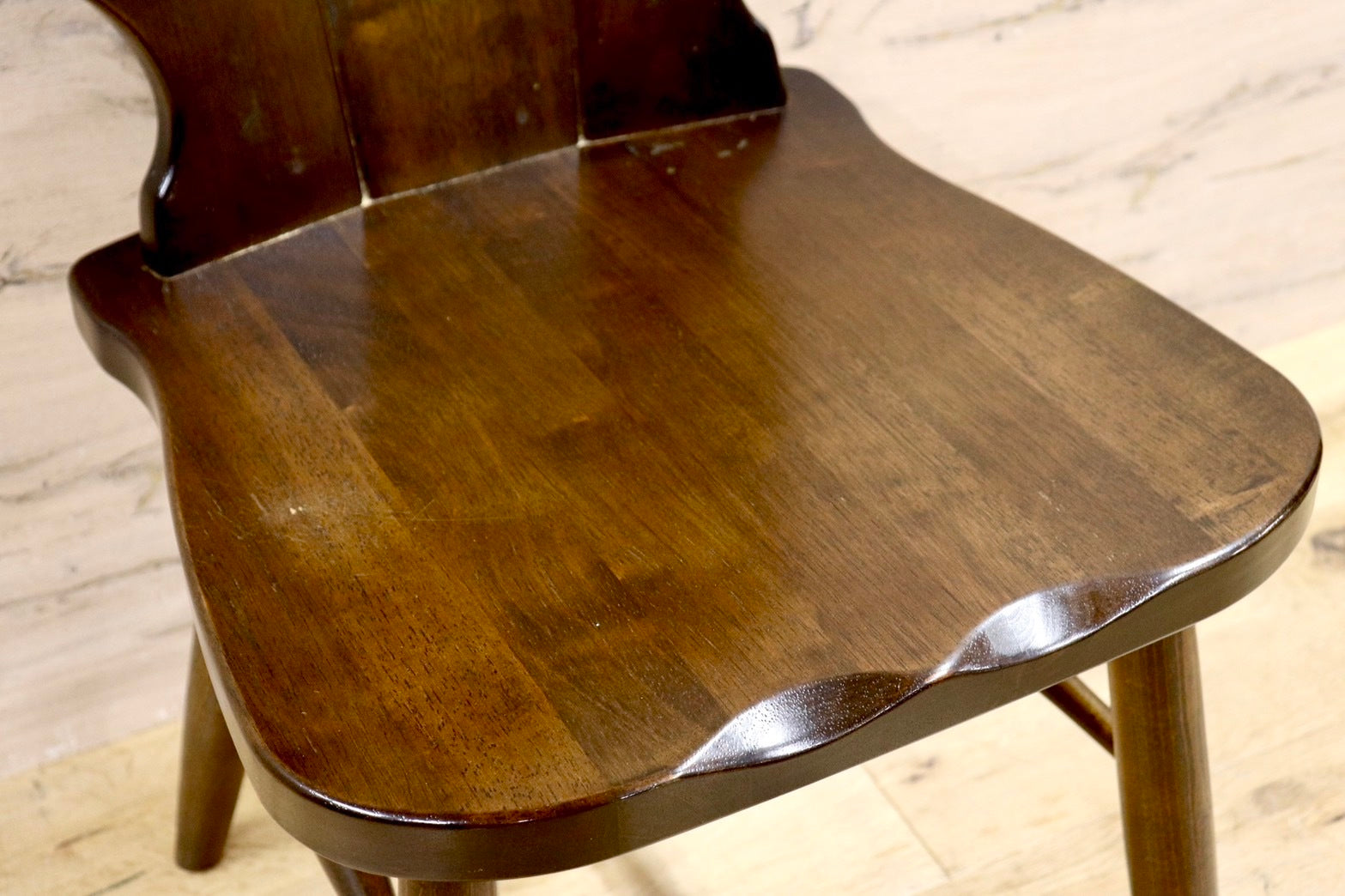 GMIH49A○karimoku / カリモク RUSTIC ルスティック 椅子 チェア 2脚セット ダイニングチェア ヴィンテージ 国産家具