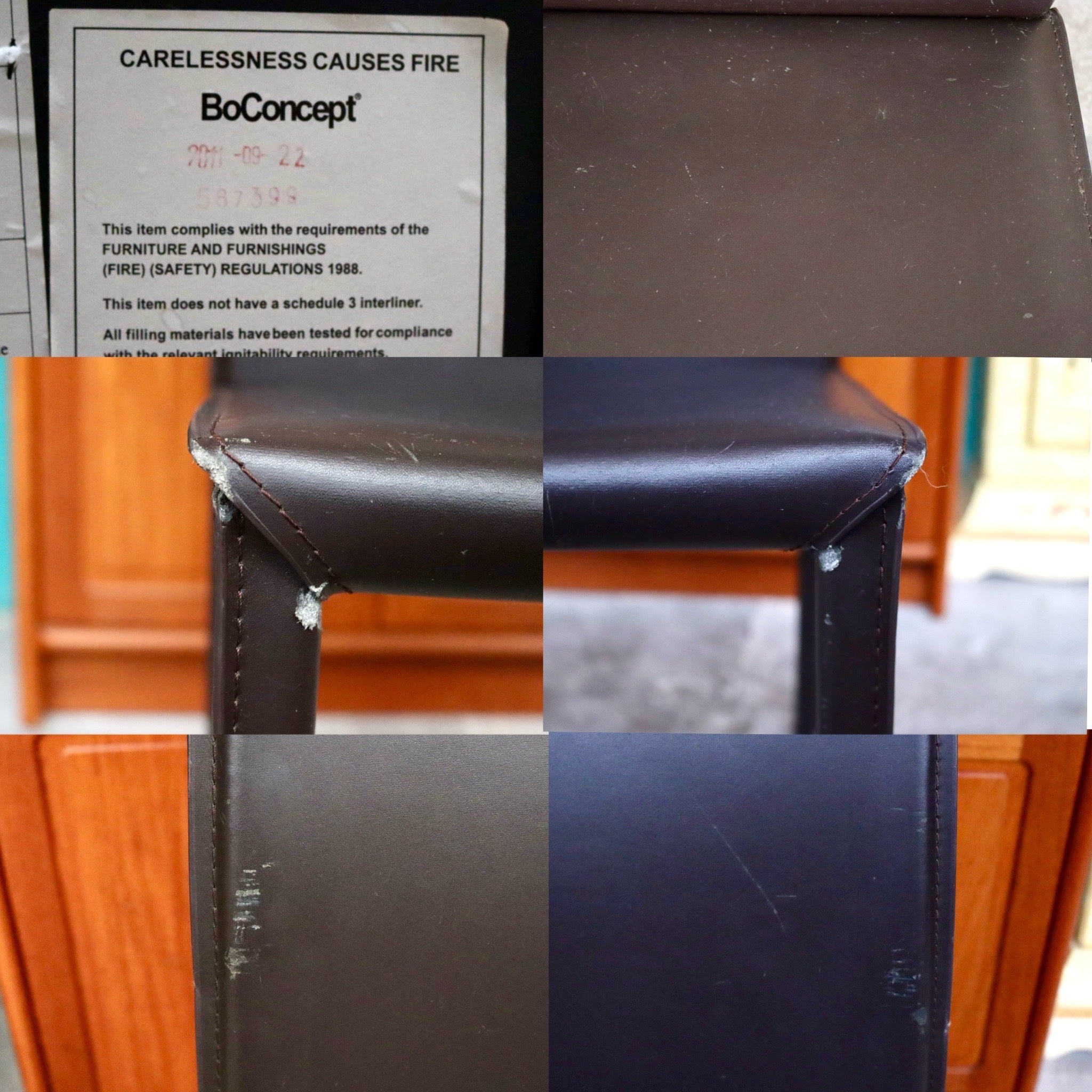 ボーコンセプト BoConcept ダイニングチェア ZARRA ブラック ボーコンセプト】BoConcept ZARRA ザラ ダイニングチェア イス