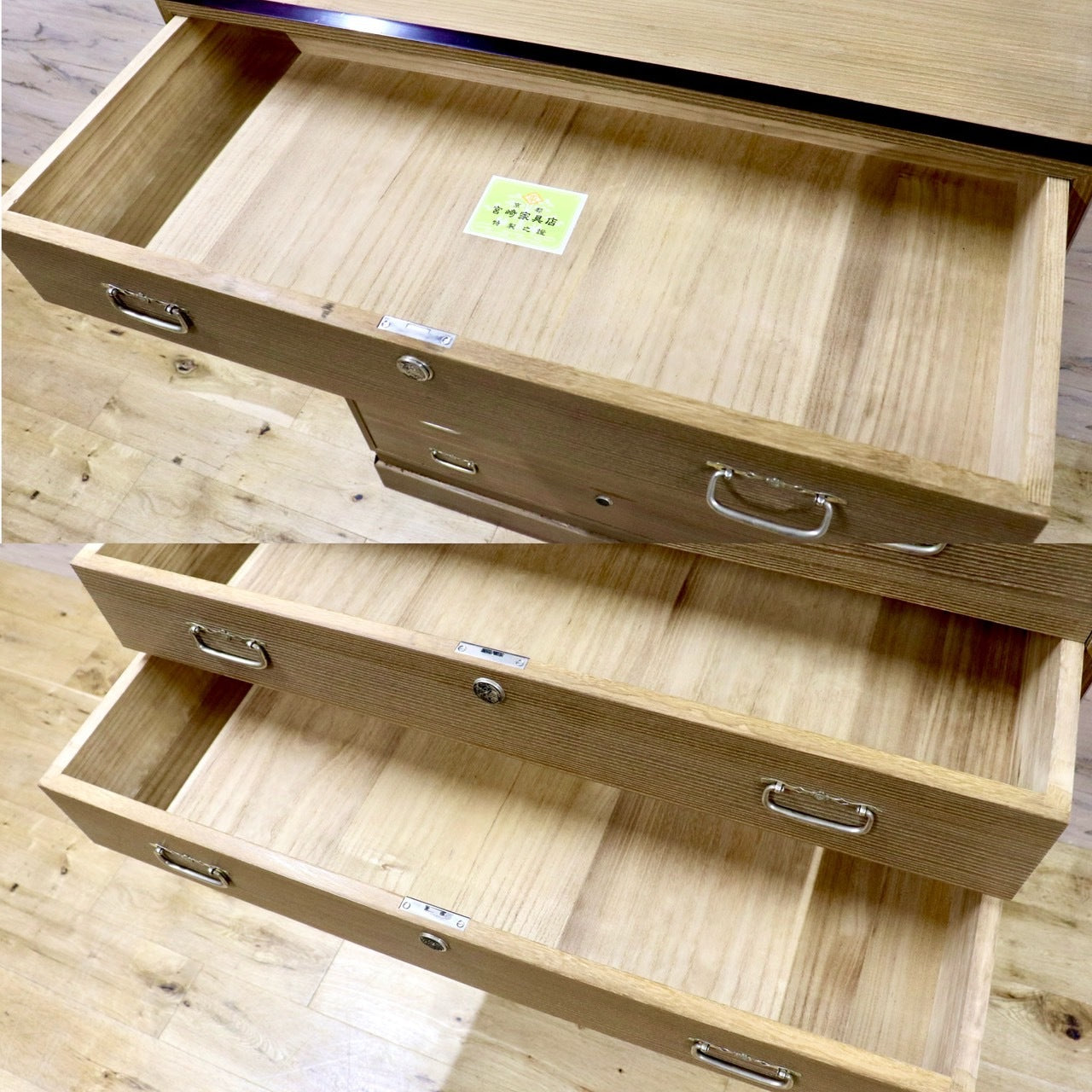 桐箪笥 しまばななさま✲*゜ GMHH54C○宮﨑家具 最高級 総桐箪笥 和箪笥 着物箪笥 整理タンス