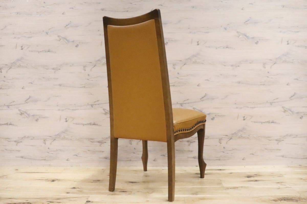 GMGK60○maruni / マルニ ベルサイユ ダイニングチェア 椅子 鋲打 猫脚 ロココ クラシカル モダン 定価約5.7万