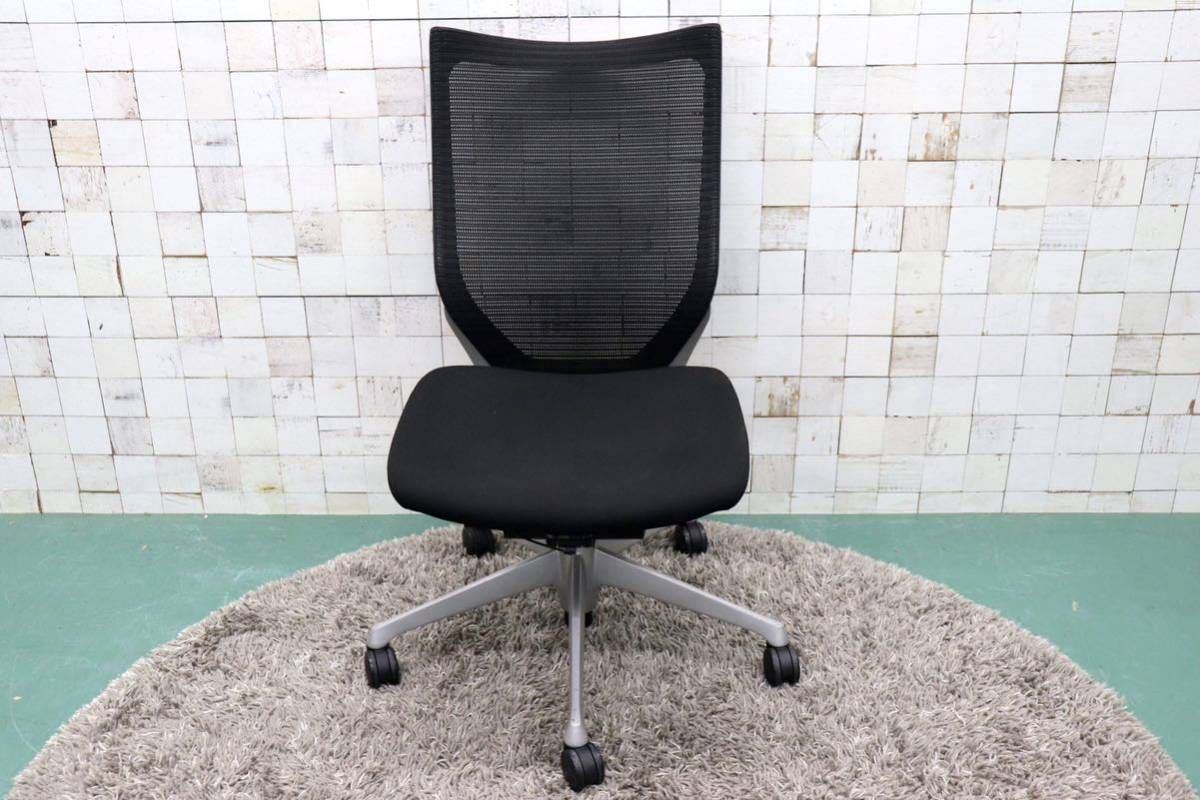 GMGT24B○okamura / オカムラ BARON バロンチェア オフィスチェア 事務椅子 スタンダードメッシュ ブラック 定価約12万