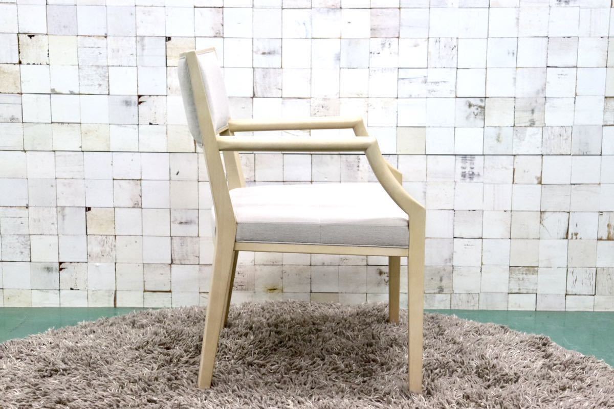 GMGK259○TIME&STYLE / タイムアンドスタイル William armchair ウィリアムアームチェア ダイニングチェア 食卓椅子 定価約12.6万 展示品