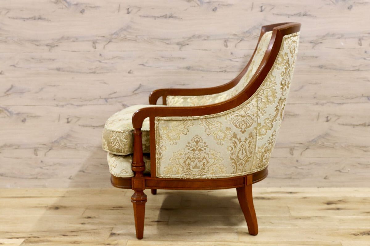 GMHF50B○DREXEL HERITAGE / ドレクセルヘリテイジ Upholstery 1人掛けソファ シングルソファ ラウンジチェア ヴィンテージ 定価約60万