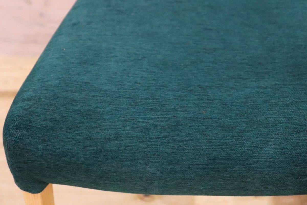GMGS84○IDC大塚家具 CINEMA シネマA ダイニングチェア 椅子 オーク材 無垢 合皮 ナチュラル 2脚セット 定価約3.9万 美品