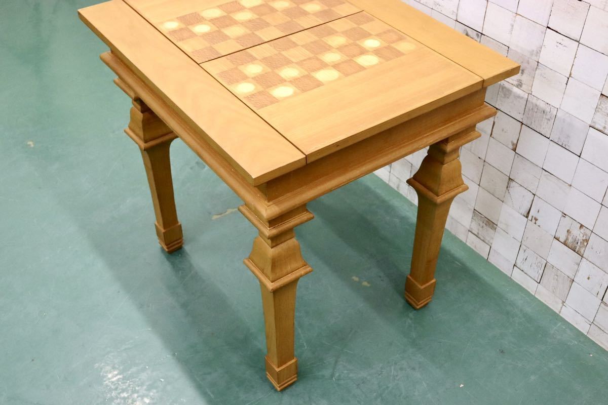 GMGS118○チェステーブル ゲームテーブル サイドテーブル チェス駒 