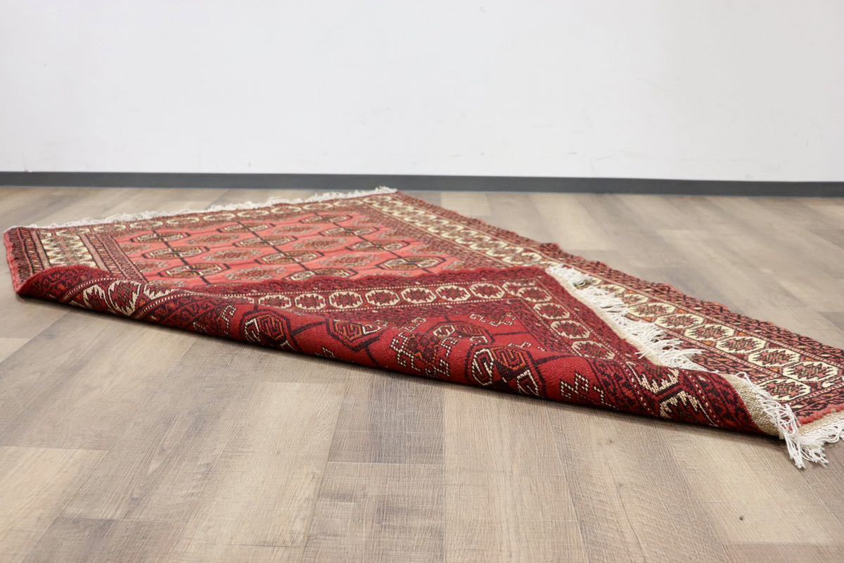GMGO32○PELSIAN CARPETペルシャ絨毯 バルーチ地方 手織り カーペット