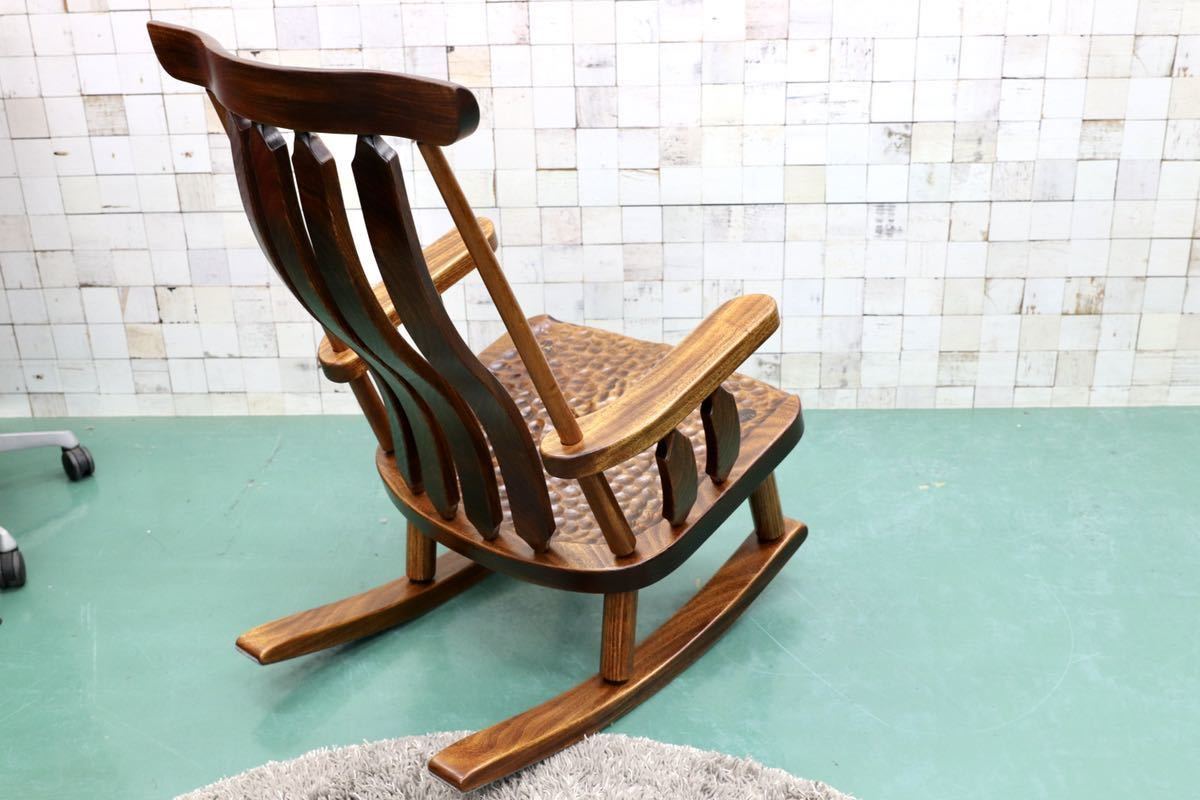 GMGF61○アトリエMIYATA 椅子 和家具 和モダン レトロ ロッキング 