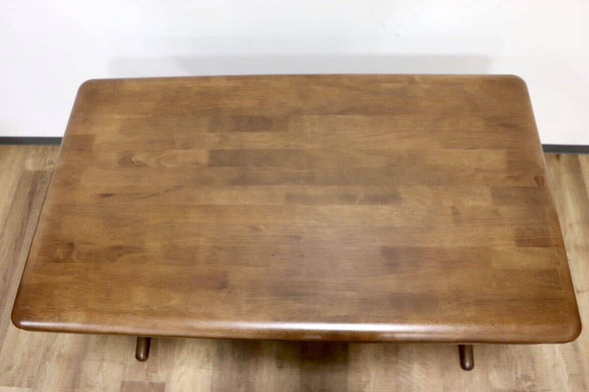 N3485 カリモク karimoku コロニアル 片袖机 デスク 書斎机 パソコン