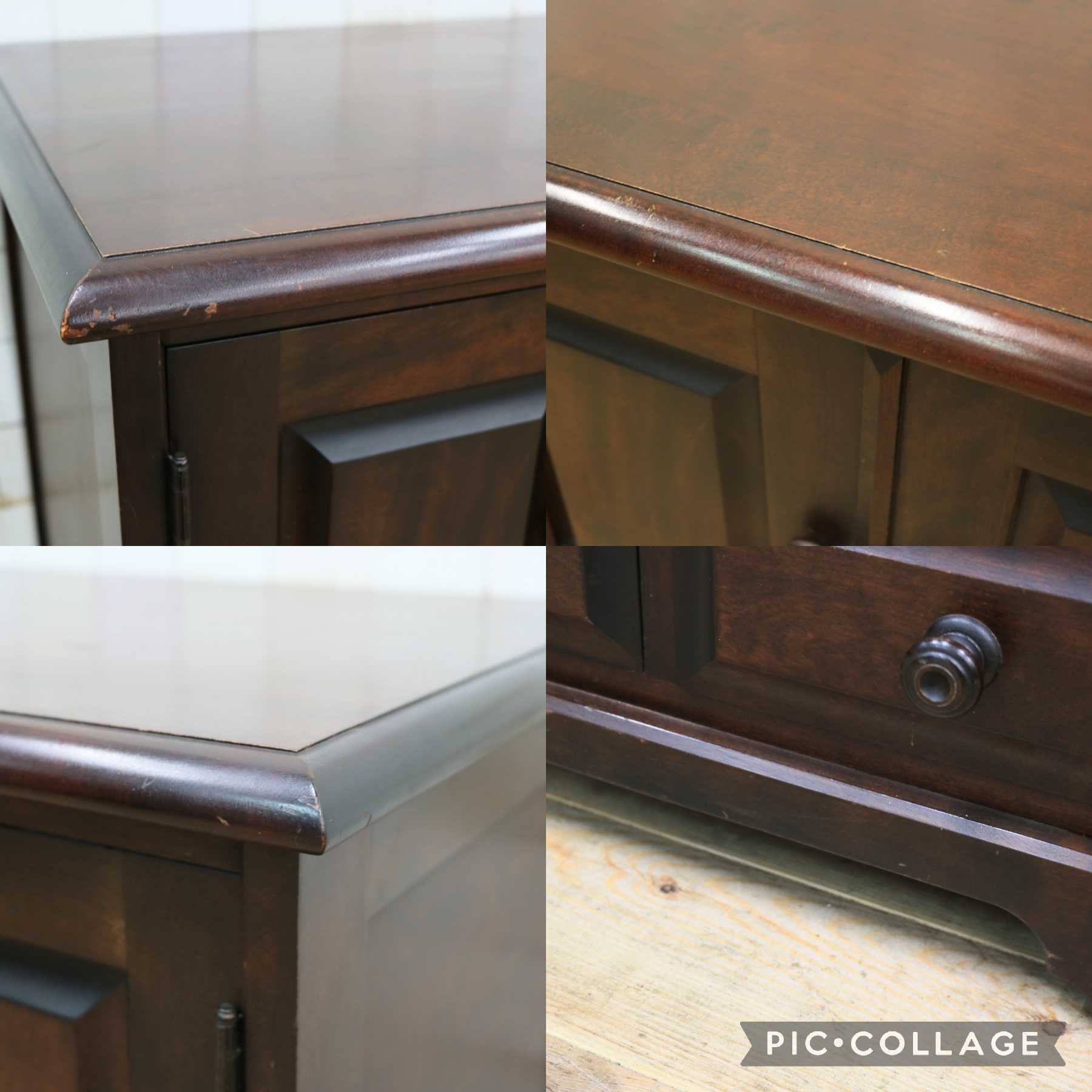 GMIH460○北海道民芸家具 キャビネット サイドボード 引き出し チェスト リビング収納 木製 樺材 レトロ クラシック ヴィンテージ 国産家具