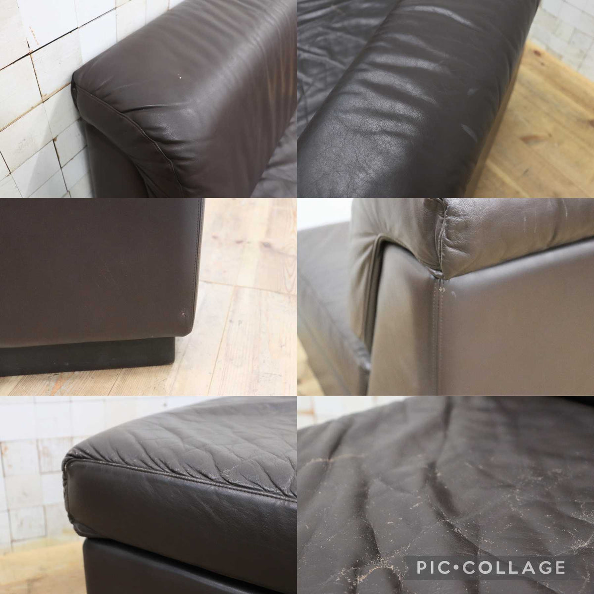 GMJK474B〇冨士ファニチア / Fuji Furniture 本革 1人掛けソファ シングルソファ ヴィンテージ ブラウン 国産家具