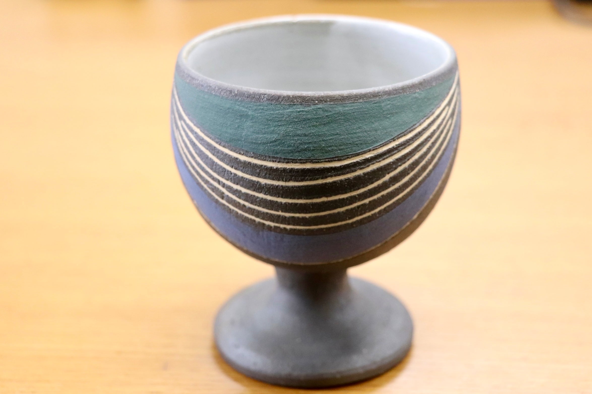 GMIO567A◯市野悟窯 丹波焼 ワインカップ 市野哲次 陶器 伝統工芸 丹波篠山 未使用