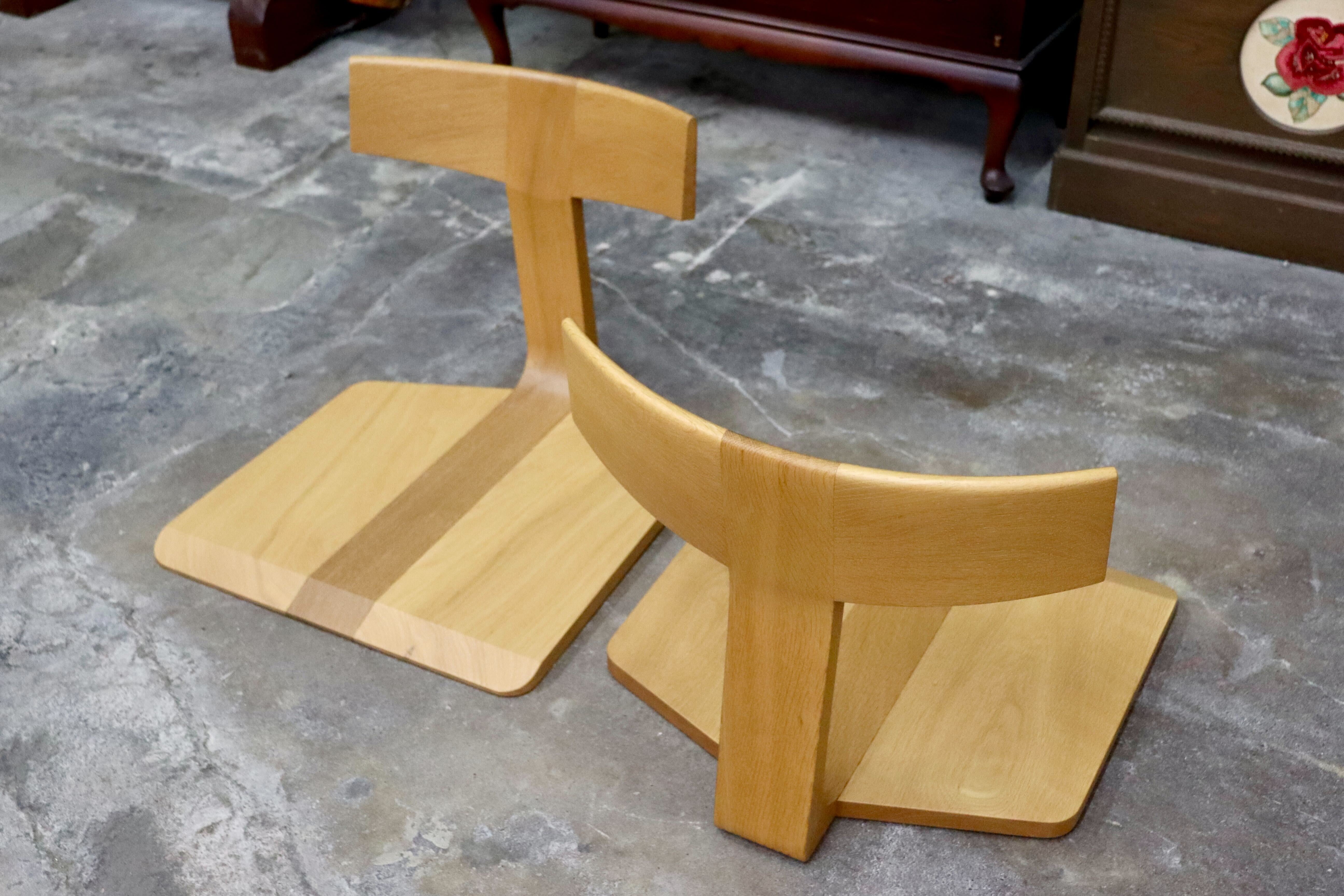 GMIH497C○座椅子 座敷椅子 ローチェア オーク無垢材 和家具 座敷 和室 2脚セット カントリー ナチュラル 検）匠工芸 日進木工 ACTUS