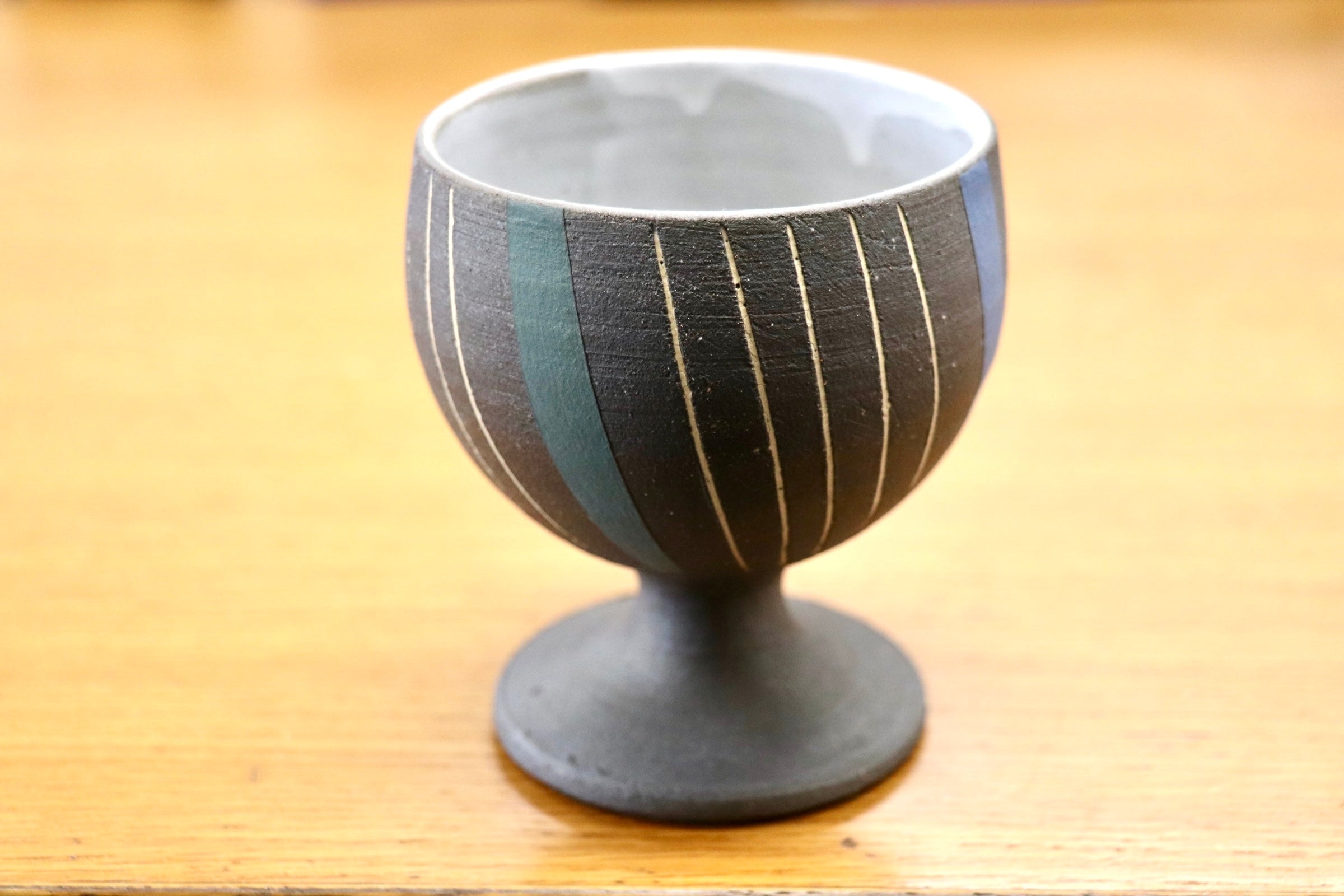 GMIO567D◯市野悟窯 丹波焼 ワインカップ 市野哲次 陶器 伝統工芸 丹波篠山 未使用